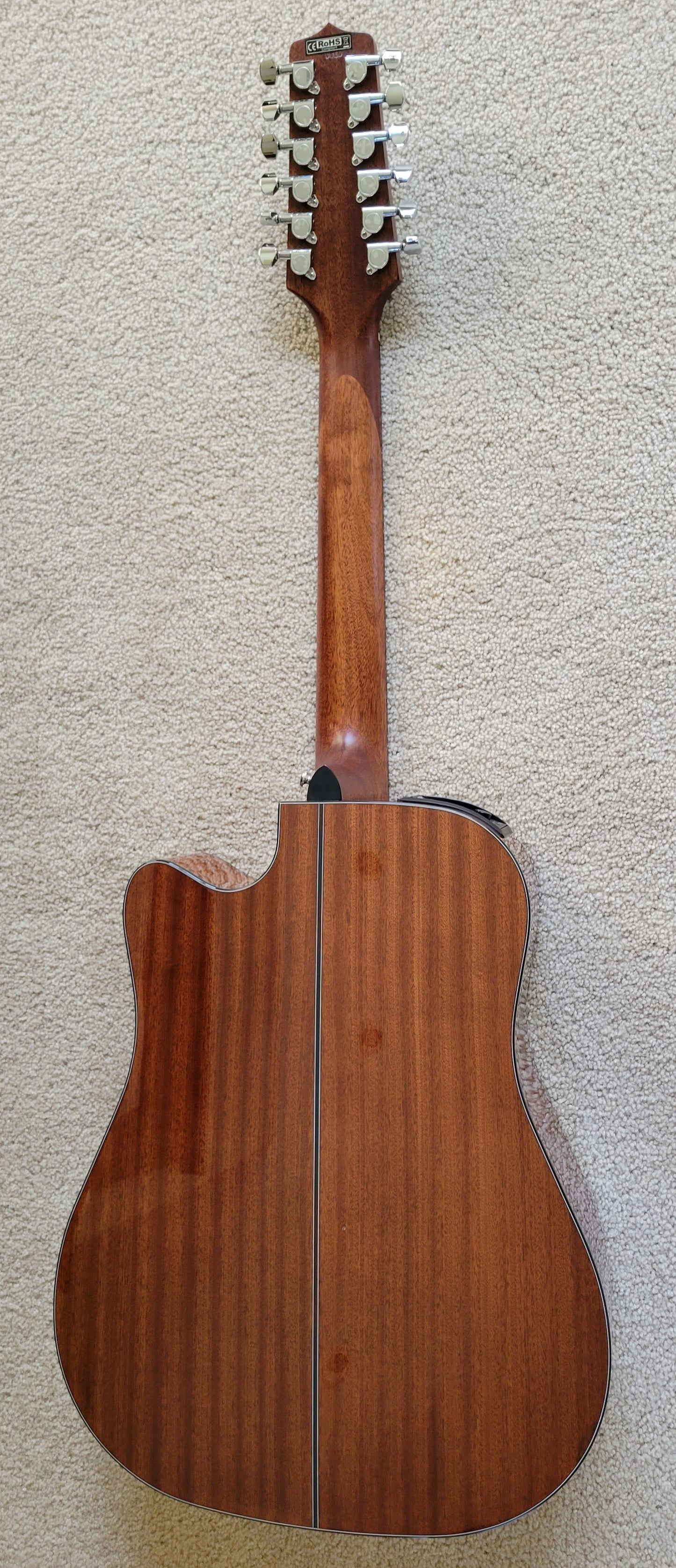 Takamine GD30CE-12 NAT 12 String Acoustic Electric Guitar, Natural Finish, New Gig Bag