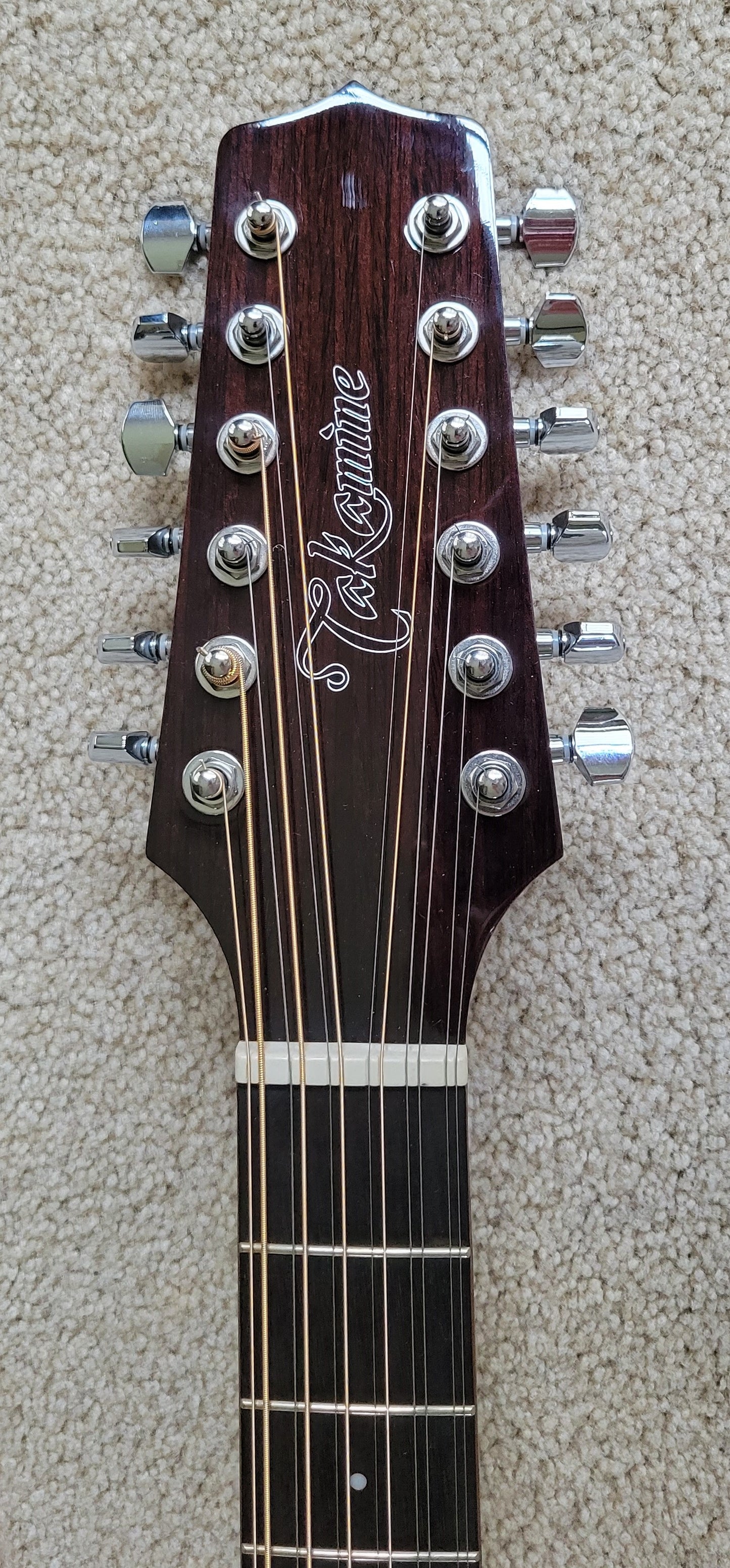 Takamine GD30CE-12 BSB 12 String Acoustic Electric Guitar, Gloss Brown Sunburst, Hard Shell Case