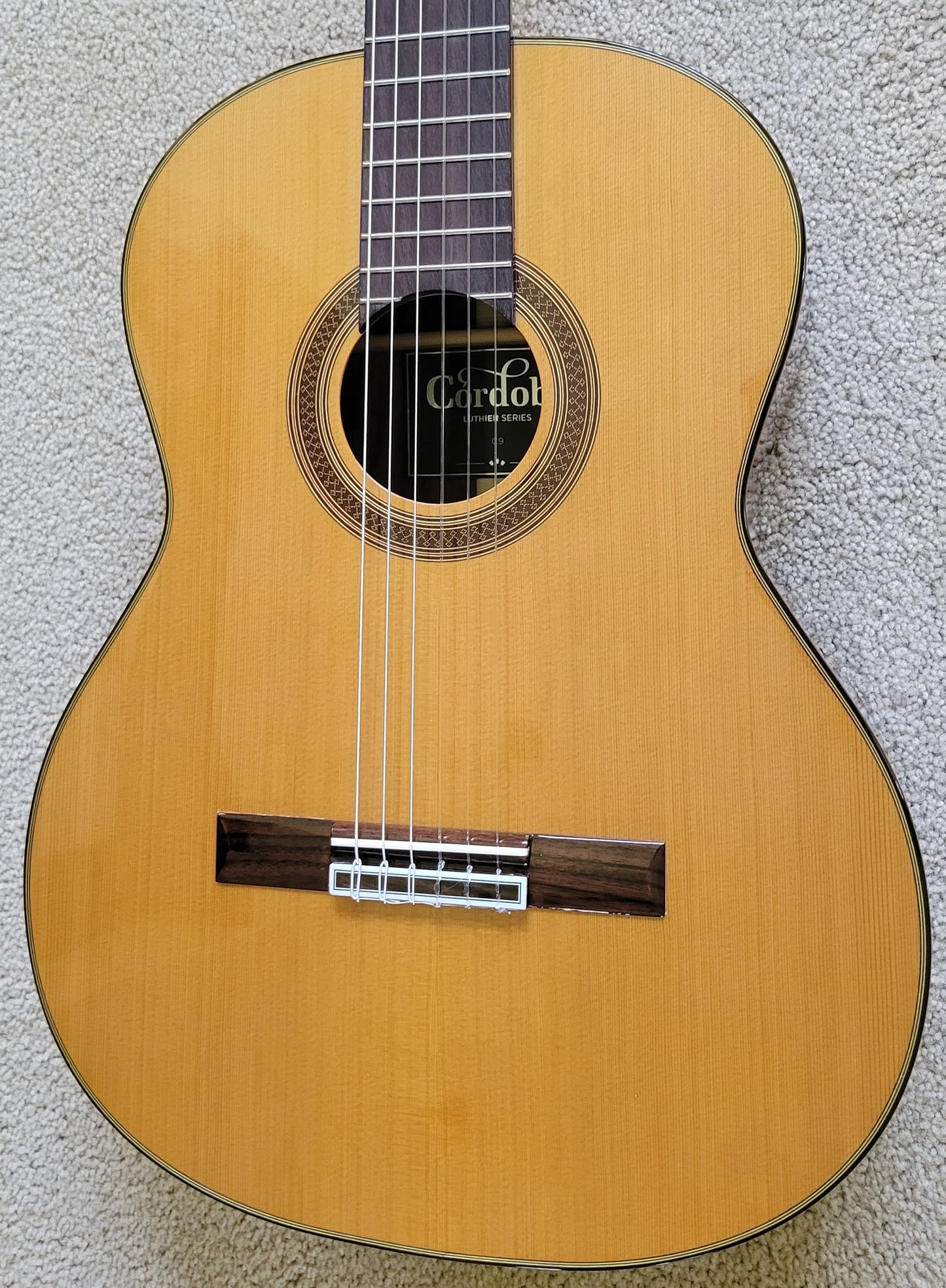 Cordoba C9 CD Spanish Classical Traditional Acoustic Guitar, New Polyfoam Case