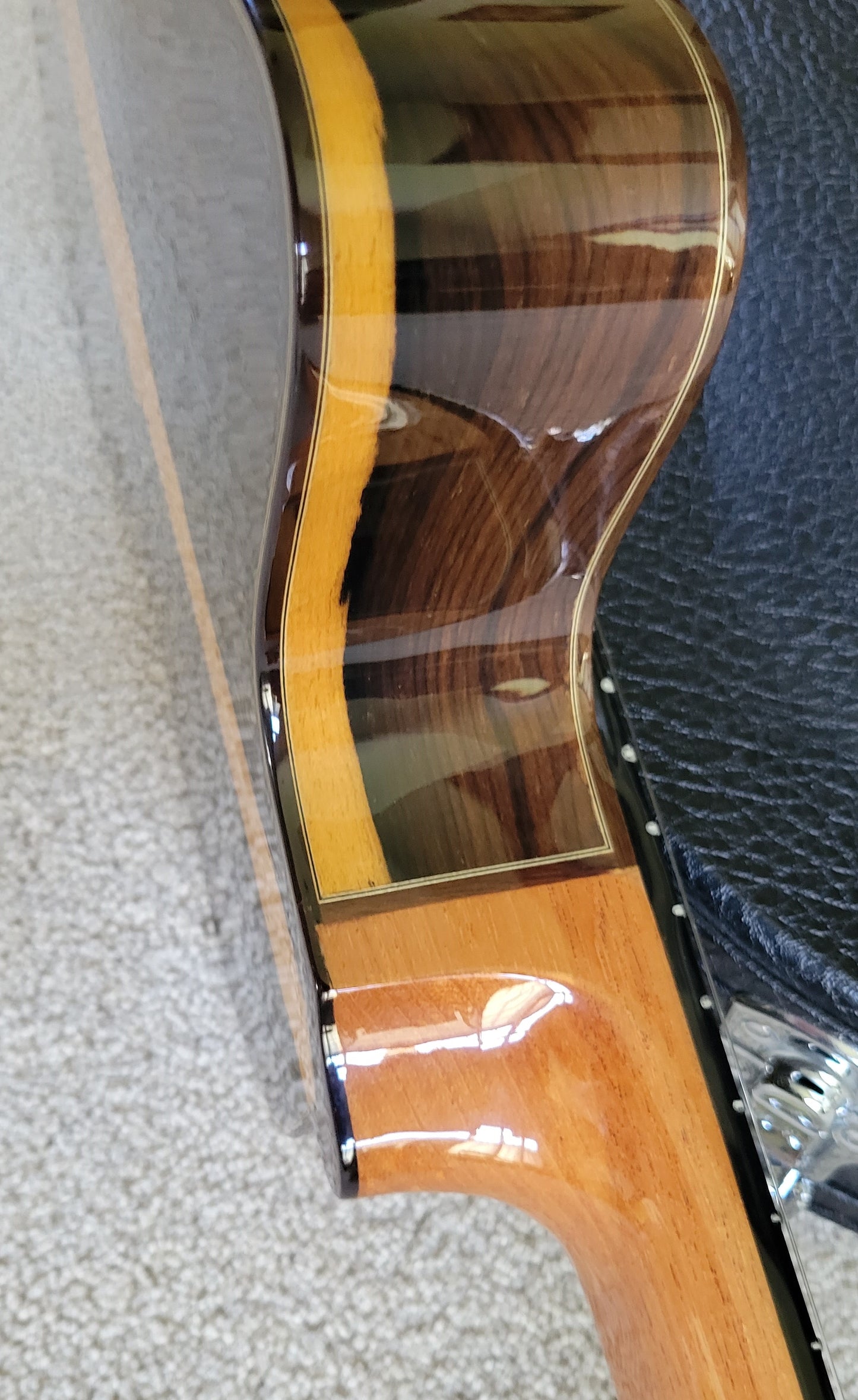 Cordoba 55FCE Negra Ziricote Spanish Classical Acoustic Electric Guitar, New HumiCase