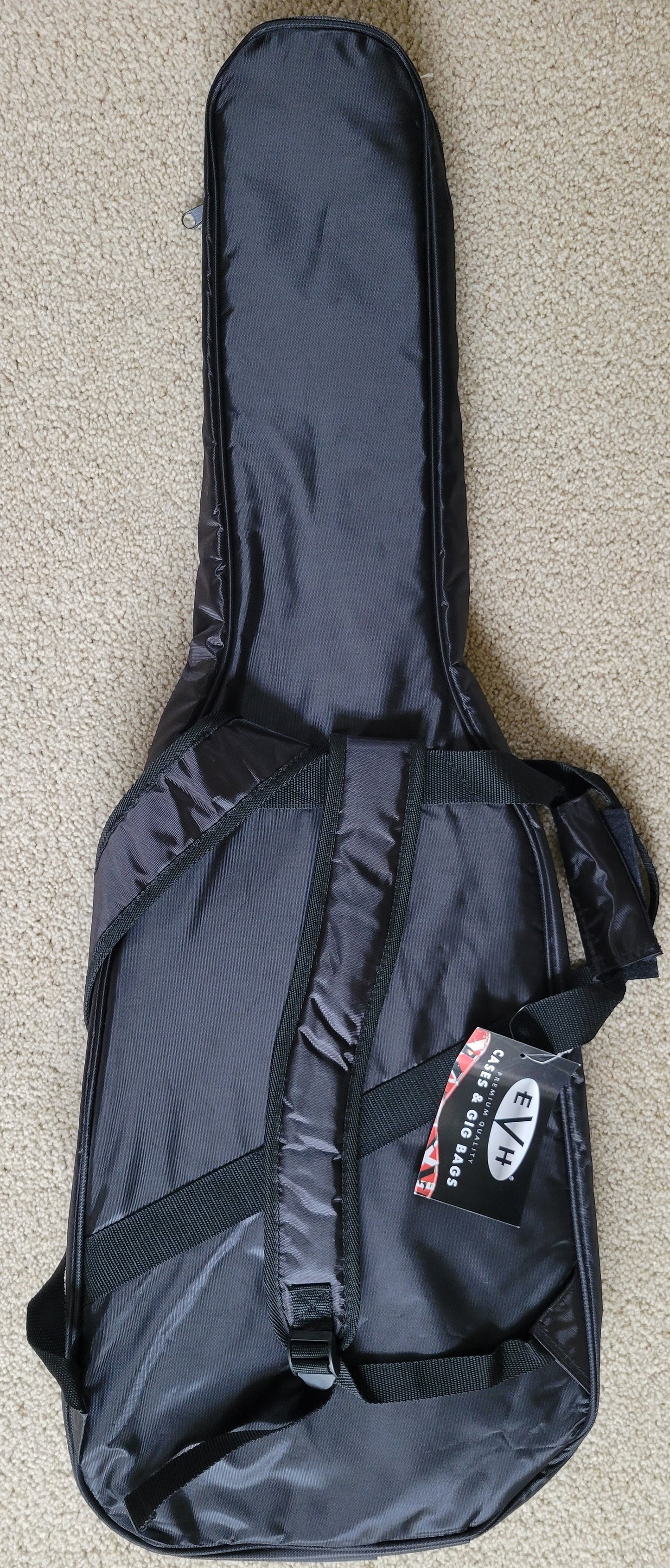 EVH Striped Series '78 Eruption Relic Electric Guitar, EVH Gig Bag