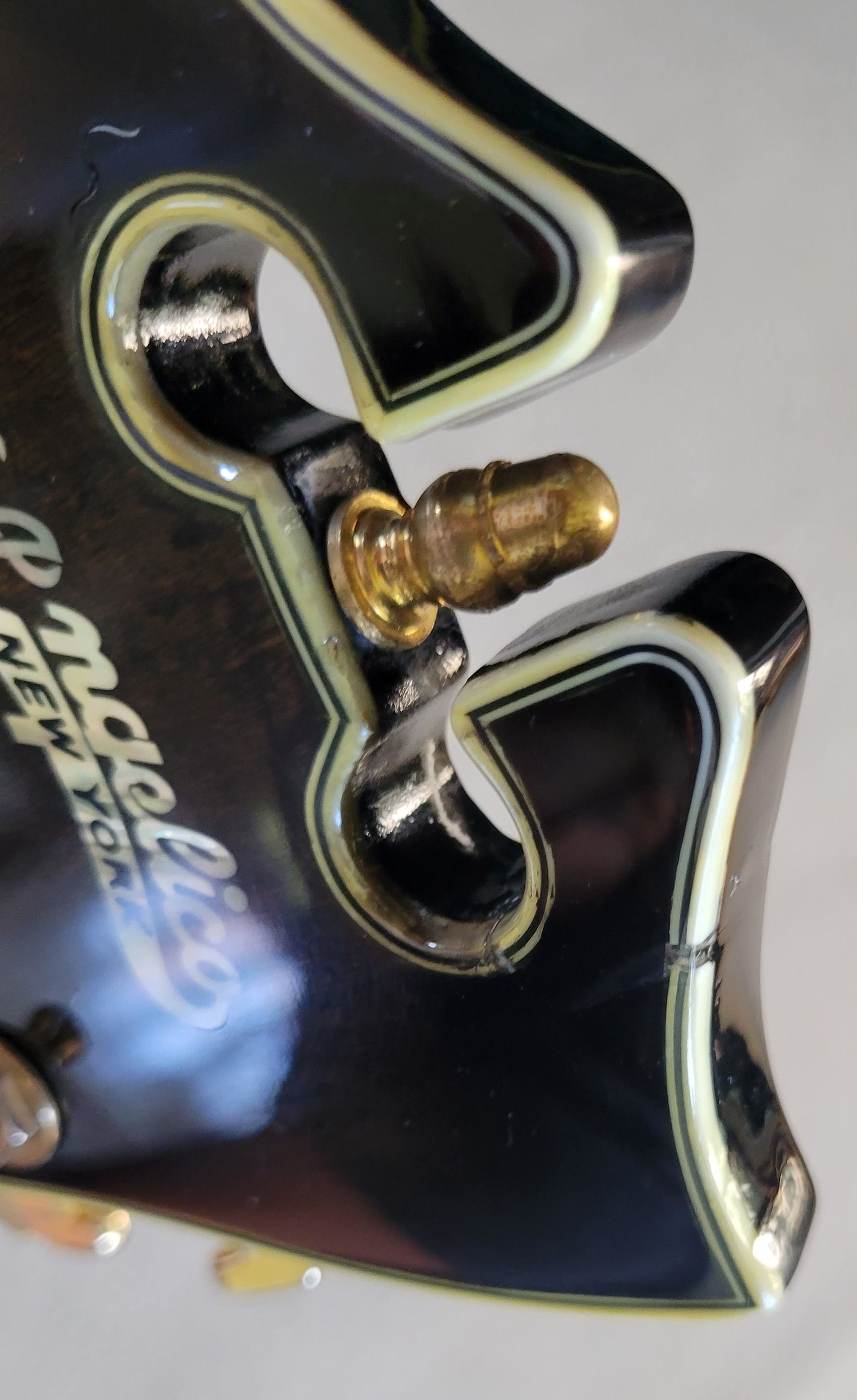 D'Angelico Excel EXL-1 Single Cutaway Hollowbody Electric Guitar, Vintage Sunburst