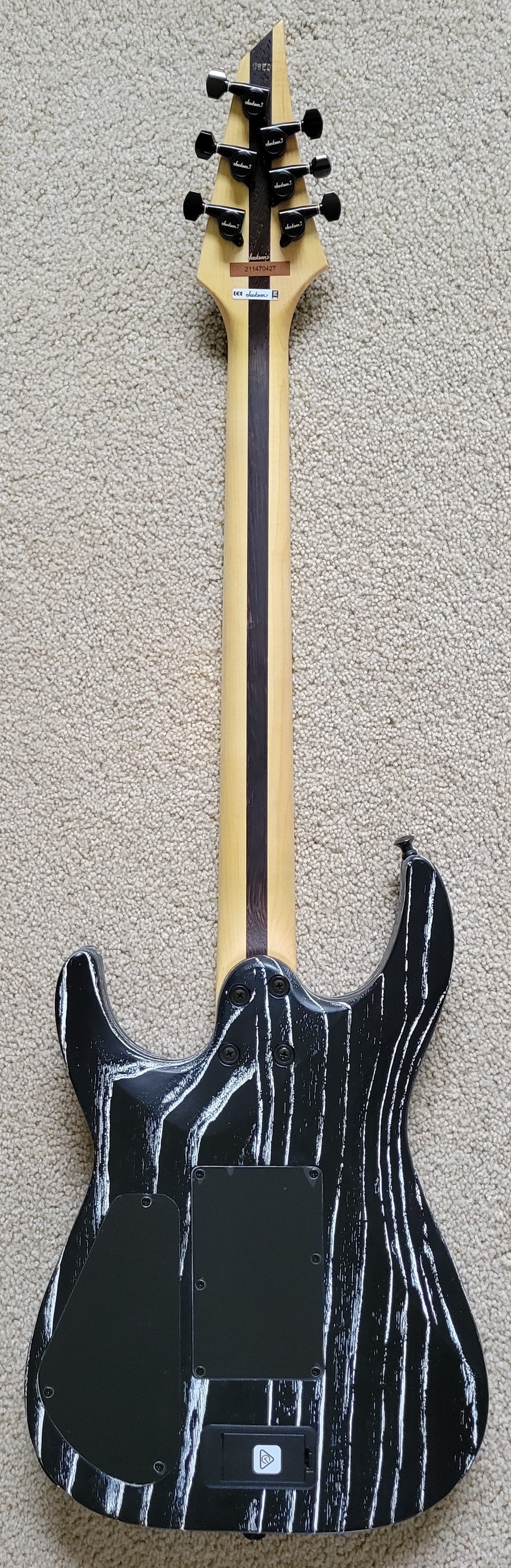 Jackson Pro Series Dinky DK Modern Ash FR6 Electric Guitar, New Road Runner Hard Shell Case