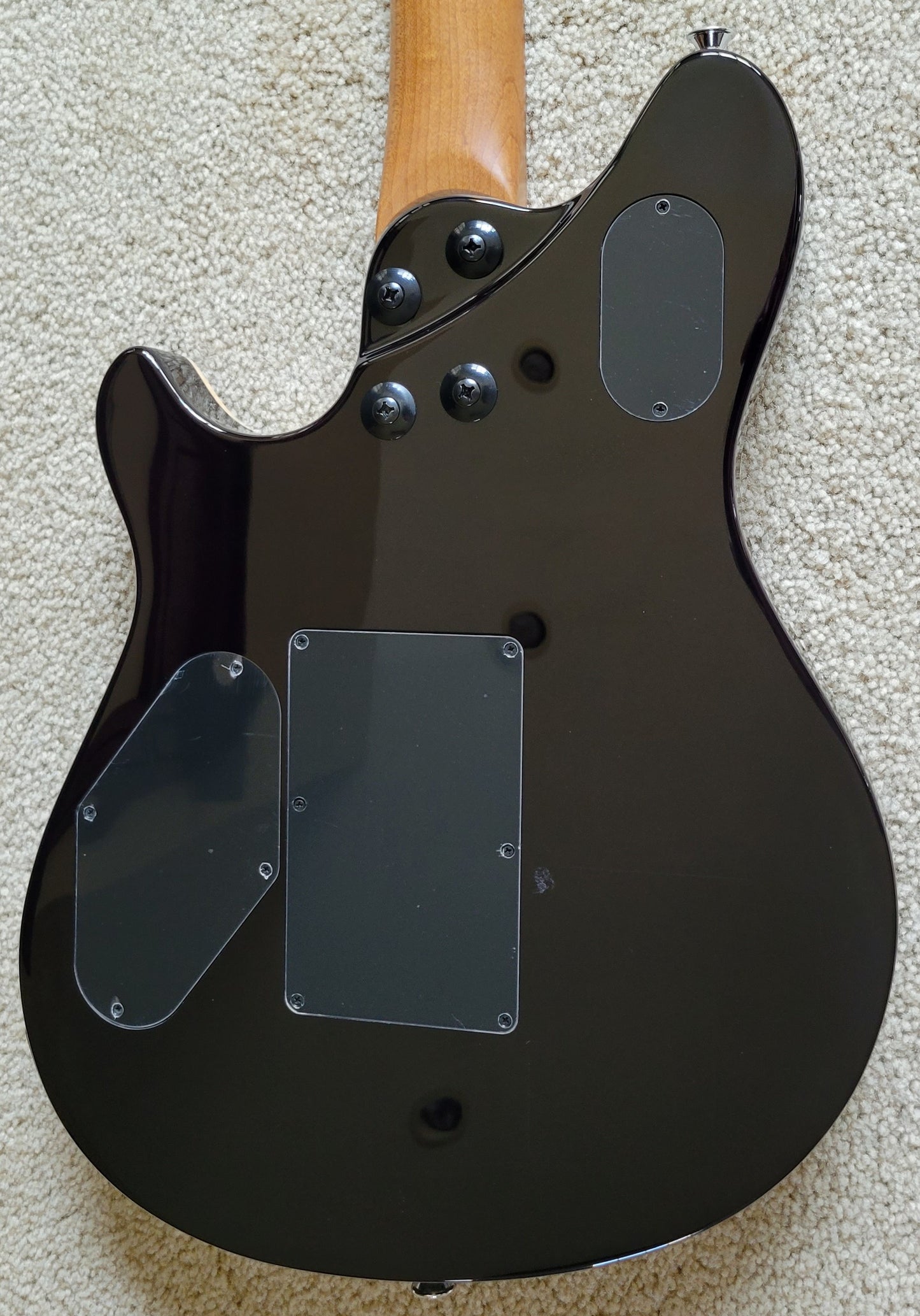 EVH Wolfgang Special QM, Baked Maple Fingerboard, Charcoal Burst, New Hard Shell Case