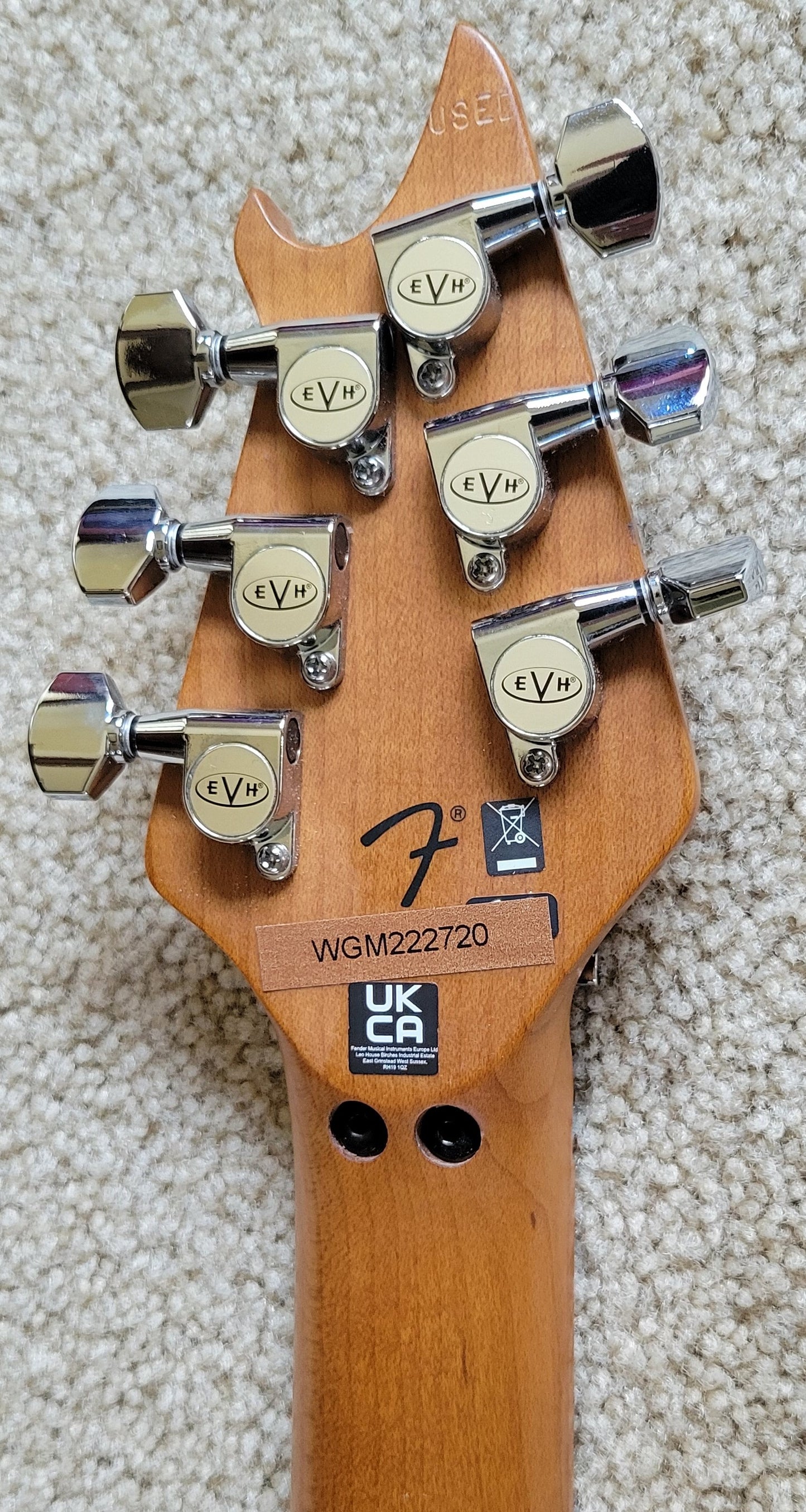 EVH Wolfgang Special QM, Baked Maple Fingerboard, Charcoal Burst, New Hard Shell Case