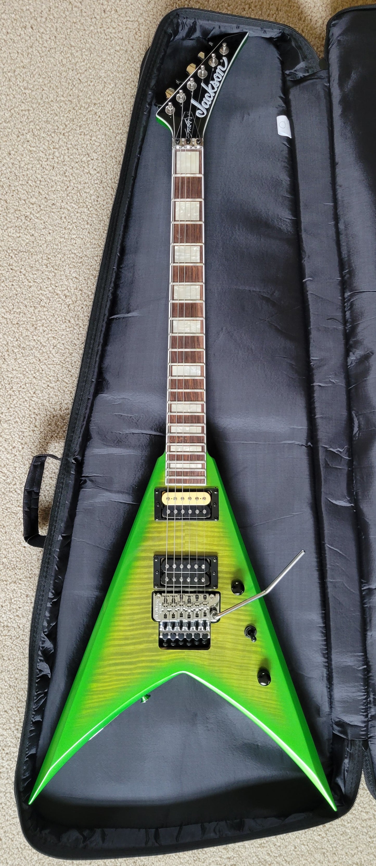 Jackson X Series Signature Scott Ian King V Baldini Electric Guitar, New Gig Bag