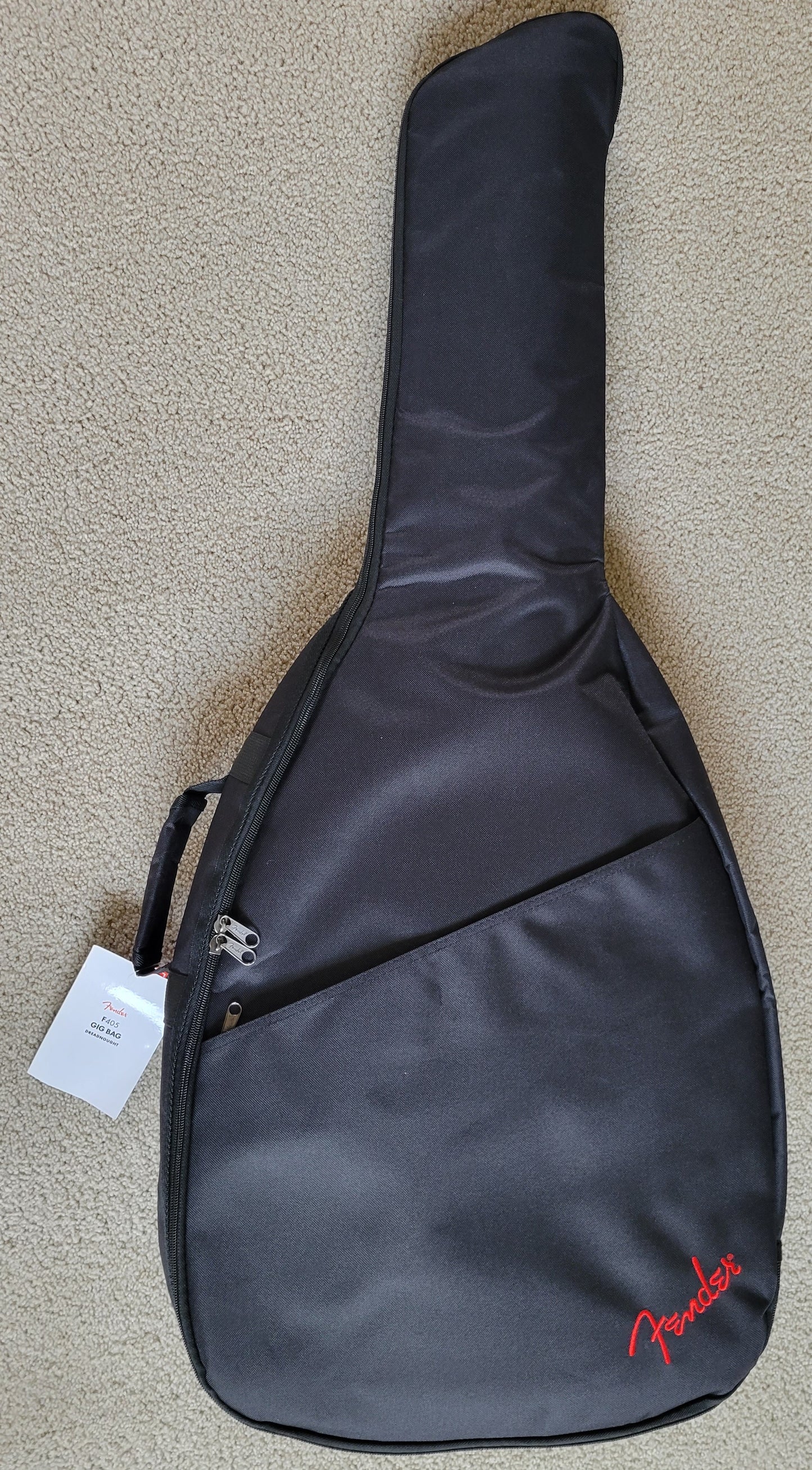 Fender Villager 12 String V3 Acoustic Electric Guitar, New Gig Bag