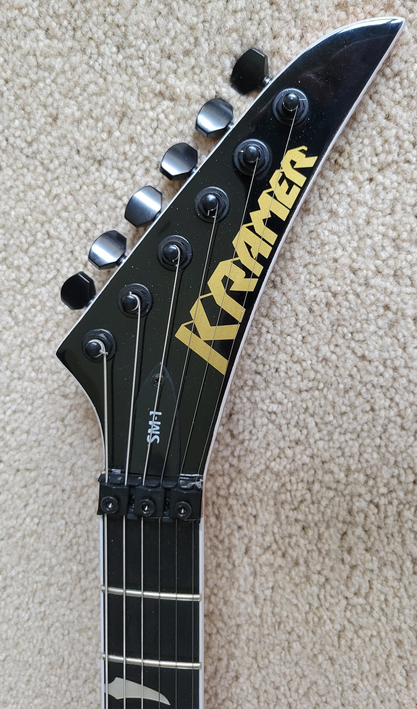 Kramer Original SM-1 Electric Guitar, Orange Crush, New Gig Bag