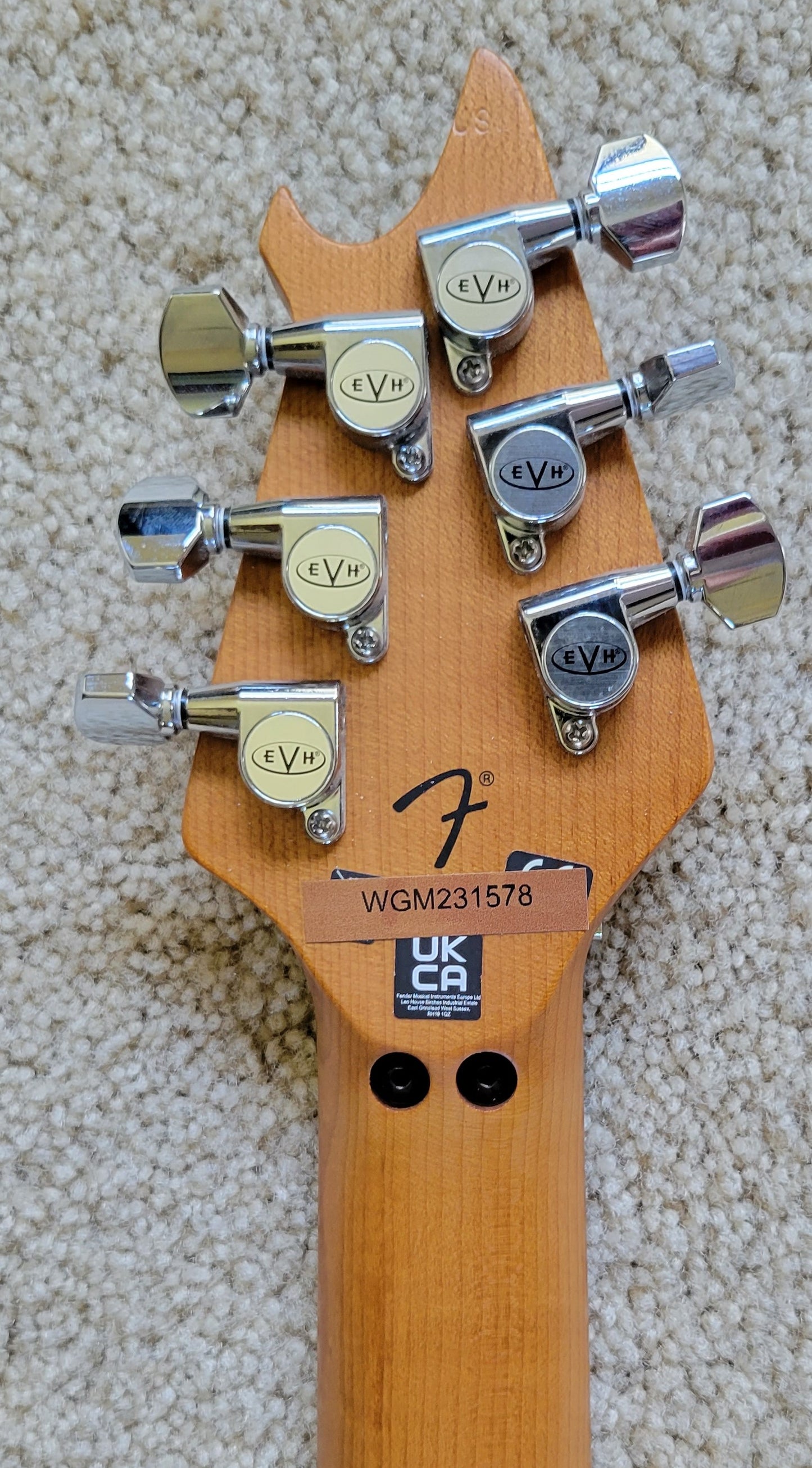 EVH Wolfgang Special QM Electric Guitar, Chlorine Burst, New Hardshell Case
