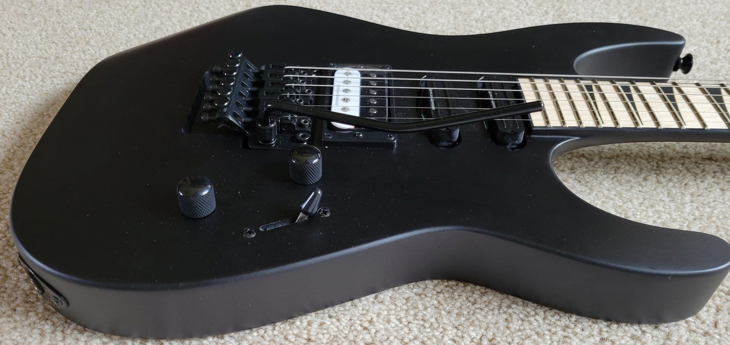 Jackson X Series Soloist SL3XM DX Electric Guitar, Satin Black, Floyd Rose, New Gig Bag