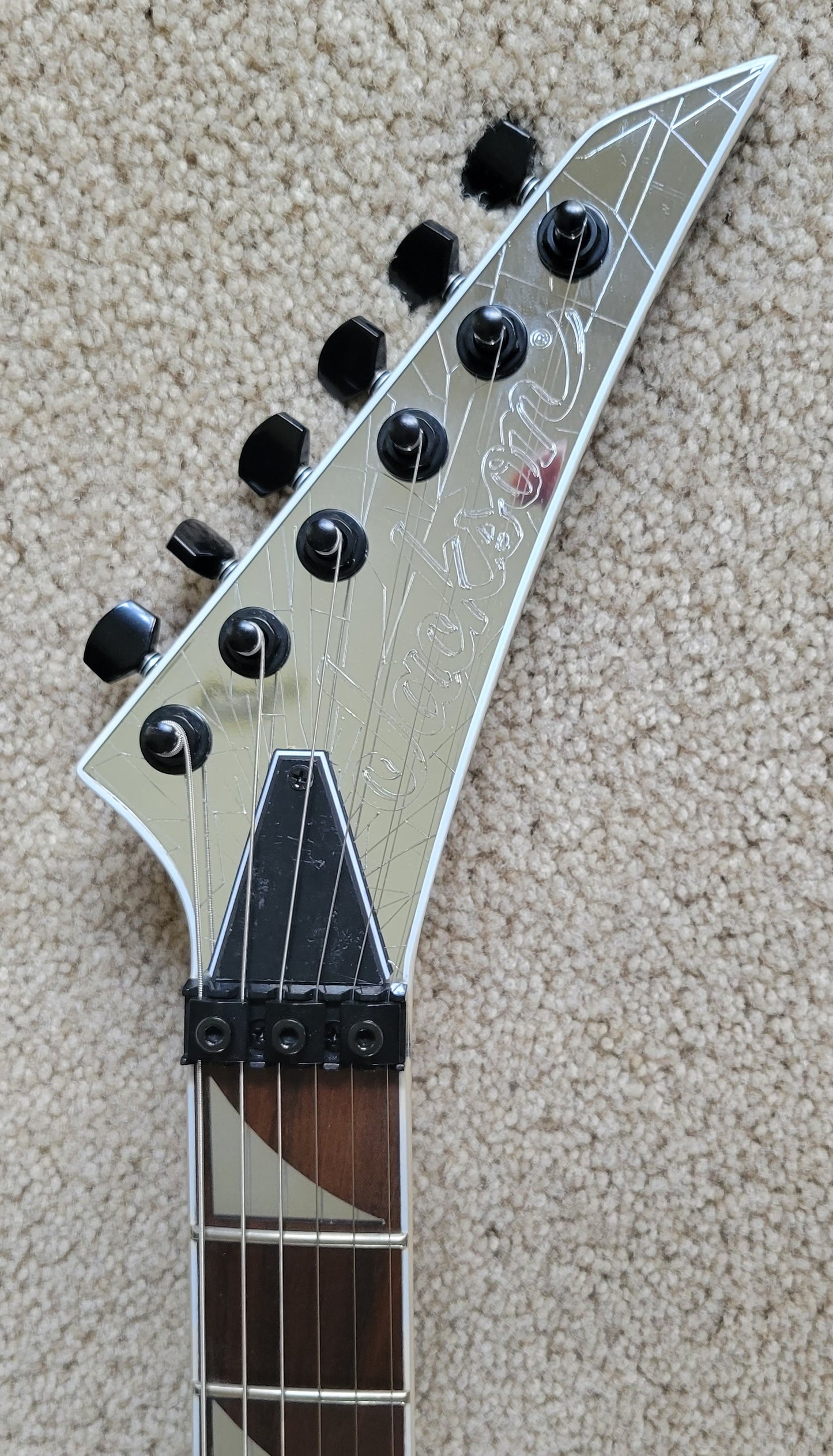 Jackson X Series Kelly KEXS Shattered Mirror Electric Guitar, EpiLite Case