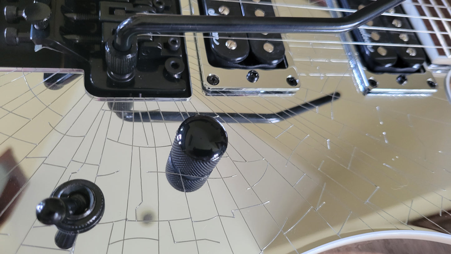 Jackson X Series Kelly KEXS Shattered Mirror Electric Guitar, EpiLite Case