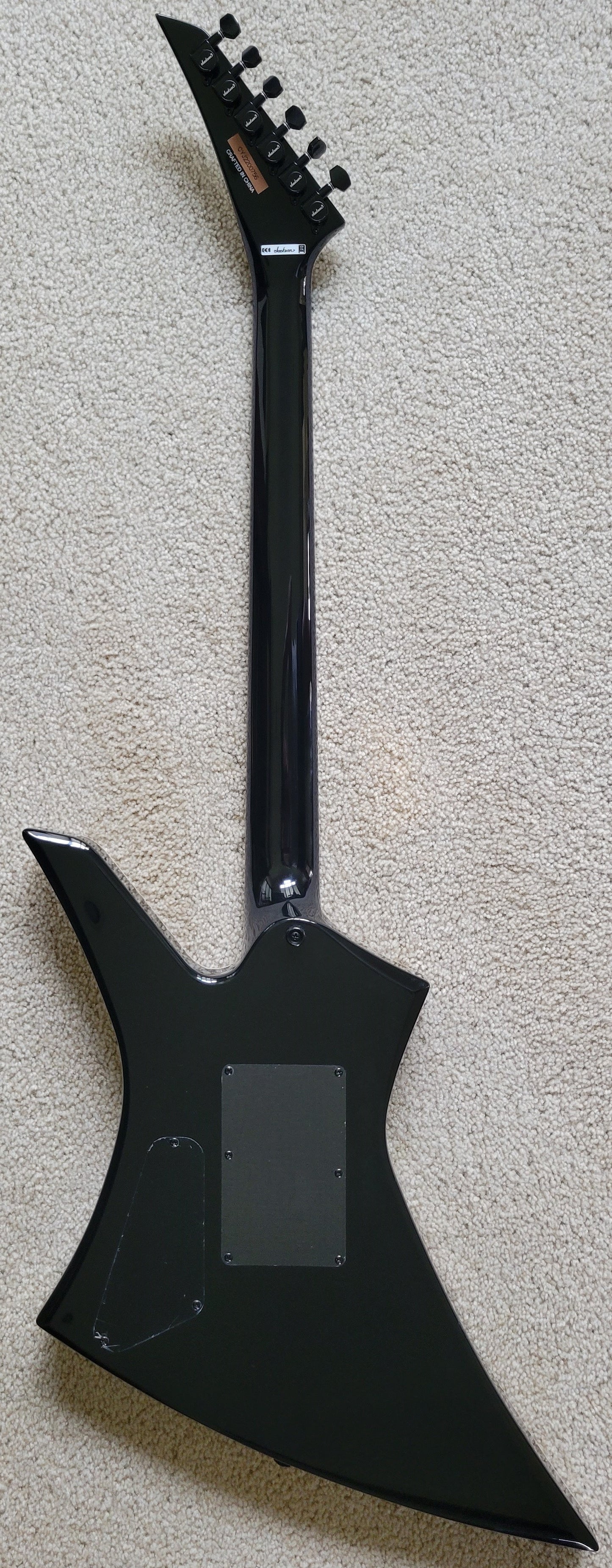 Jackson X Series Kelly KEXS Shattered Mirror Electric Guitar, EpiLite Case