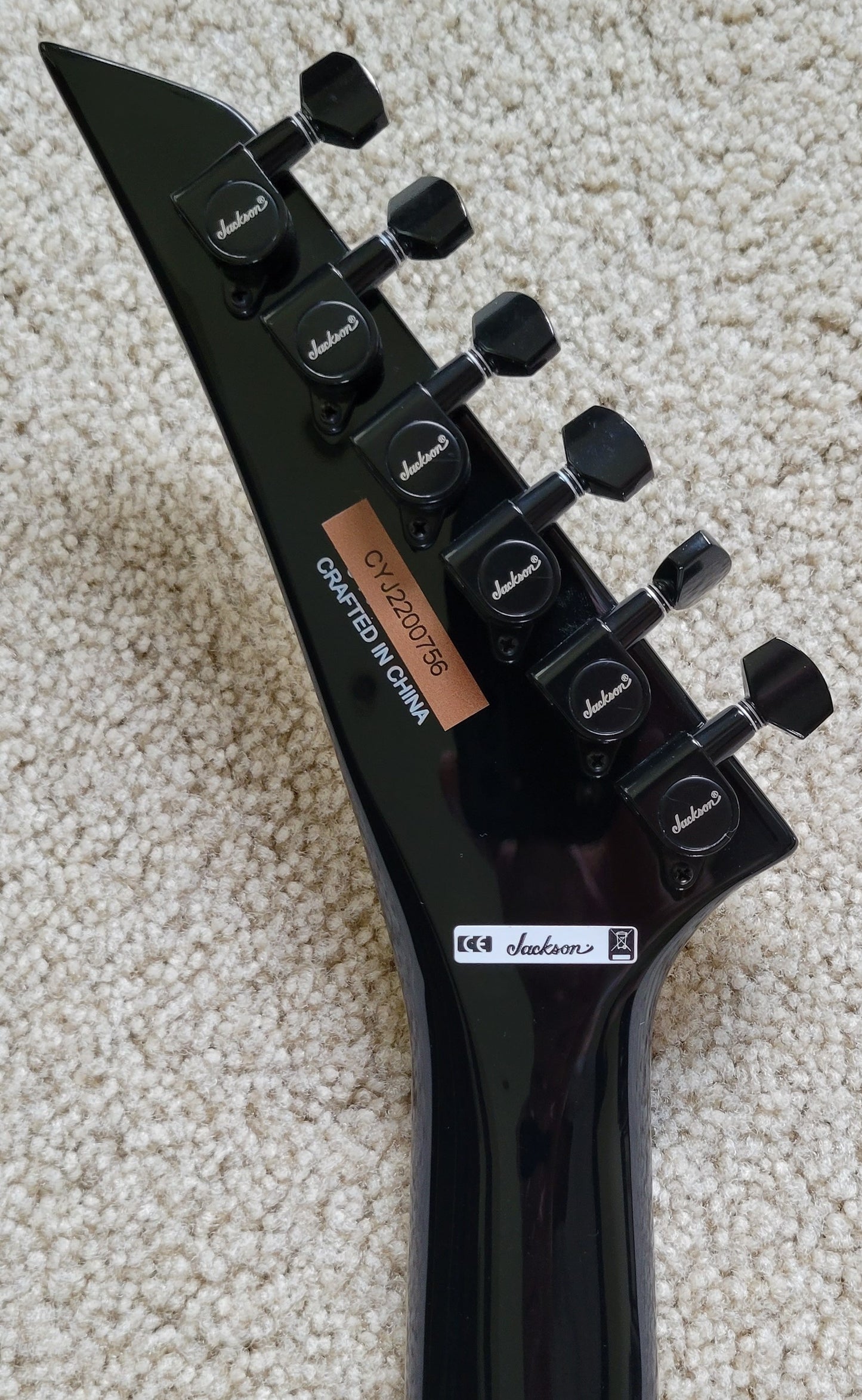 Jackson X Series Kelly KEXS Shattered Mirror Electric Guitar, EpiLite Case
