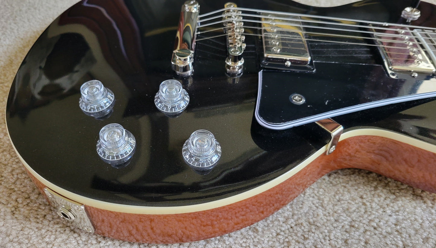 Epiphone Les Paul Modern Electric Guitar, Graphite Black, New Gig Bag