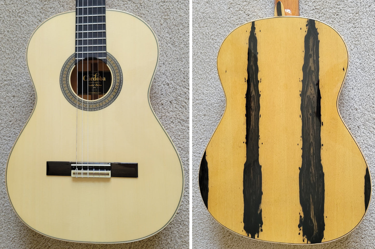 Cordoba 45 Limited Spanish Traditional Classical Acoustic Guitar, New Humicase Hard Shell