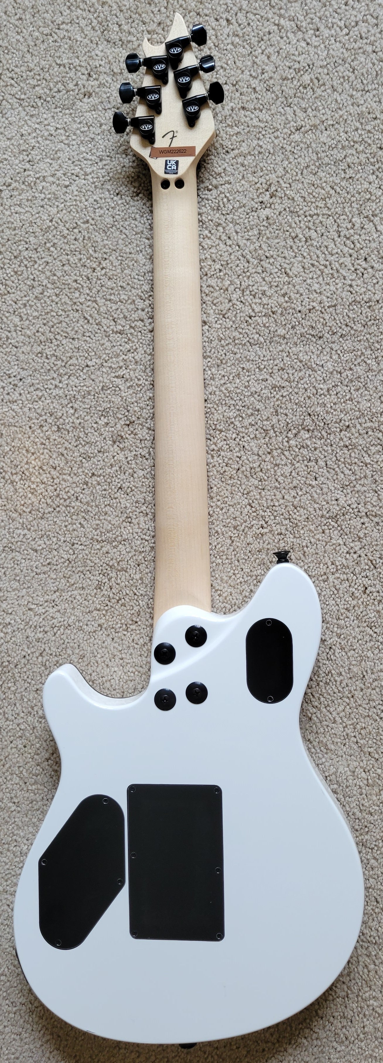 EVH Wolfgang Special Electric Guitar, Polar White, New Hard Shell Case