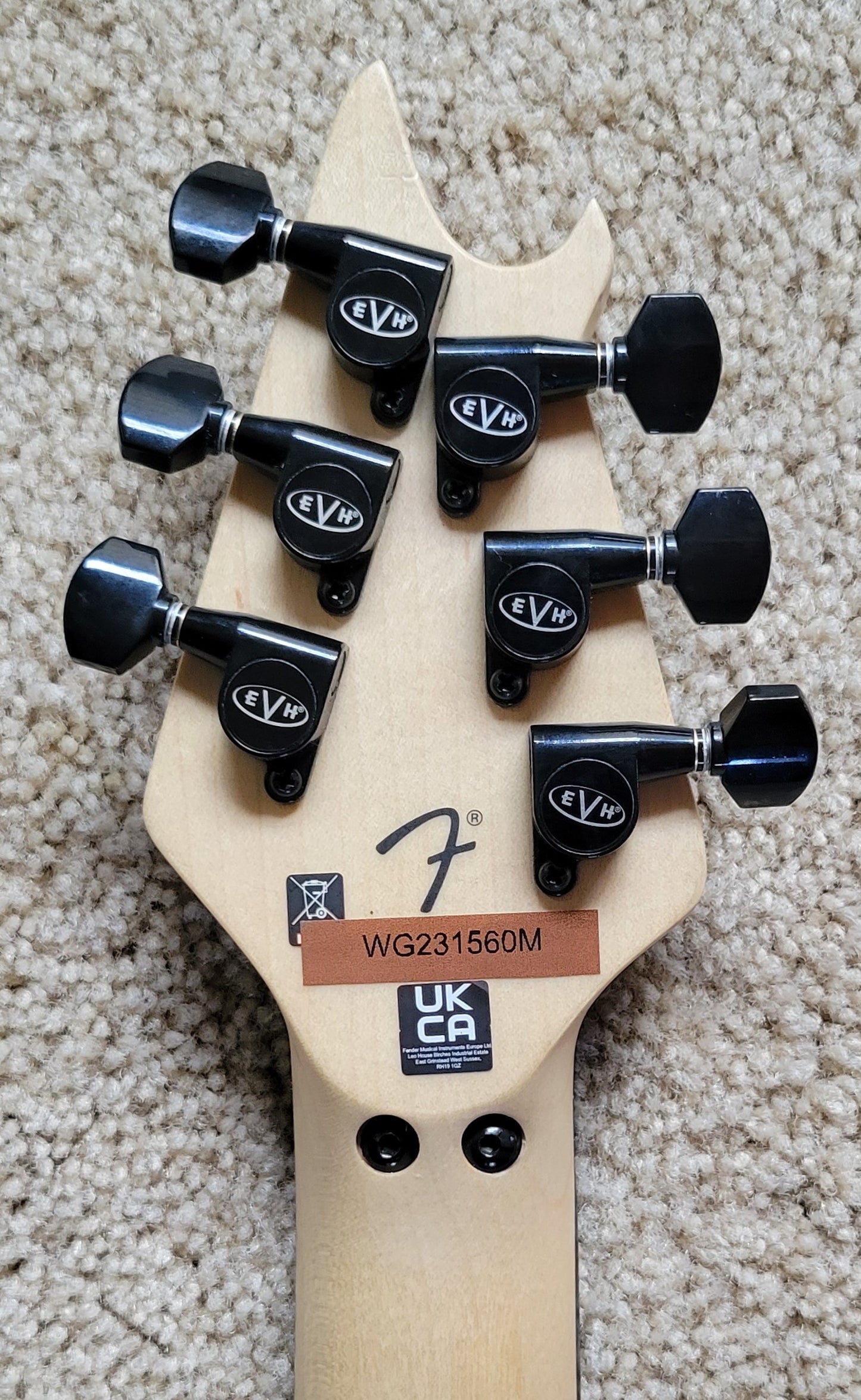 EVH Wolfgang Special LH Electric Guitar, Stealth Black, New Hard Shell Case