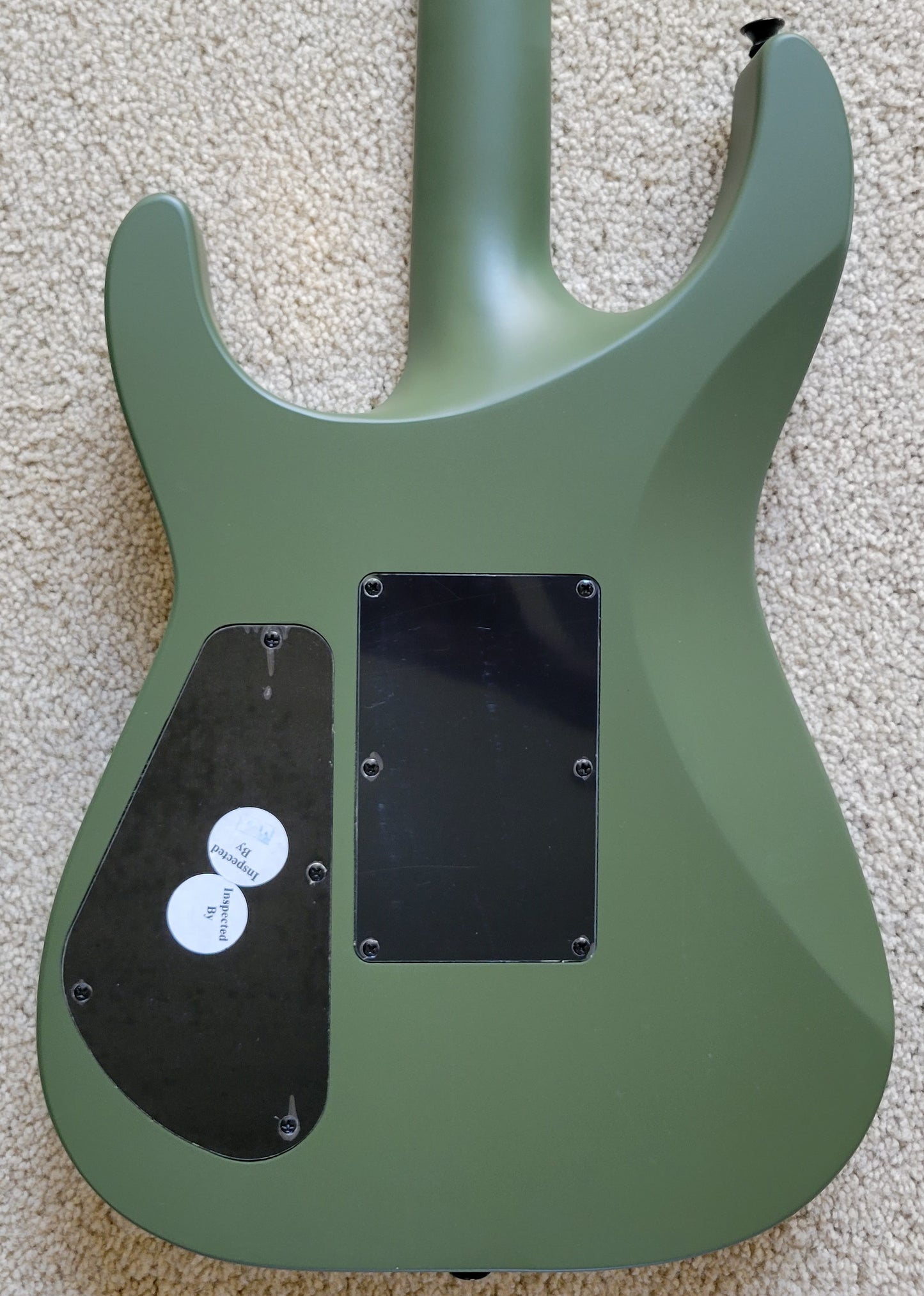 Jackson X Series Soloist SL3X DX Electric Guitar, Matte Army Drab, New TKL Gig Bag