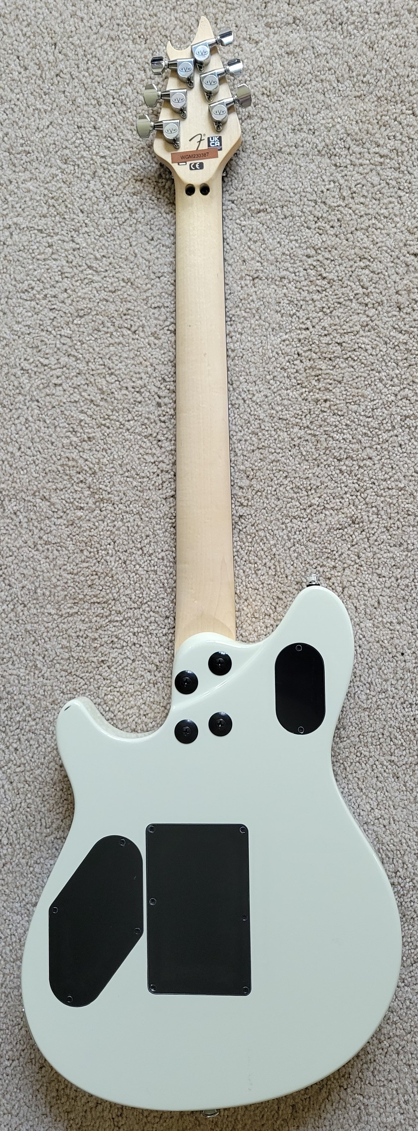 EVH Wolfgang Special, Ebony Fingerboard, Ivory Finish, New Hard Shell Case