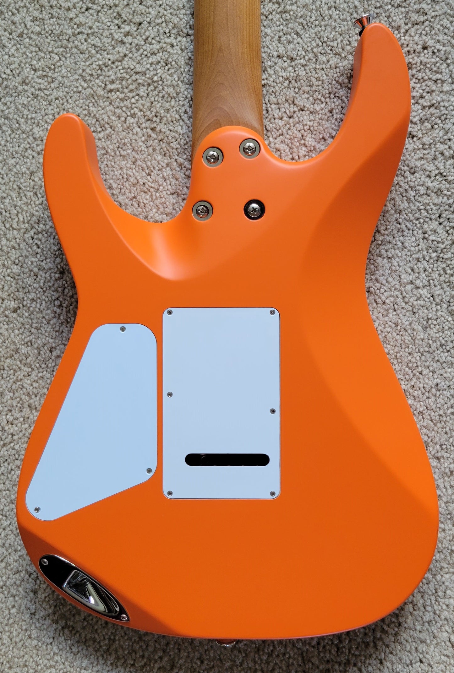Charvel Pro Mod DK24 HSH 2PT CM Electric Guitar, Satin Orange Crush