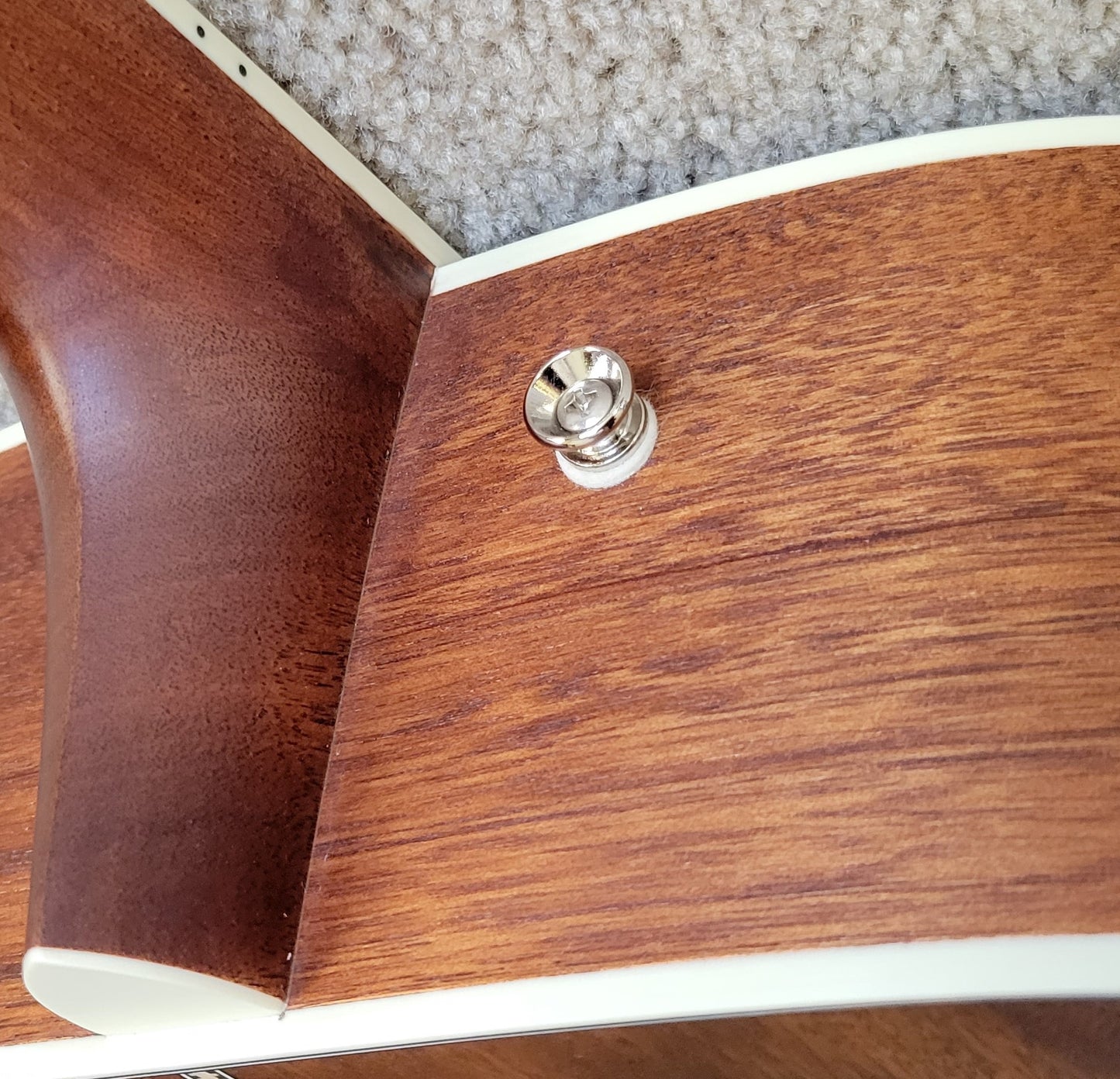 Fender PD-220E Dreadnought Acoustic Electric Guitar, Mahogany Aged Cognac Burst, New Hard Shell Case