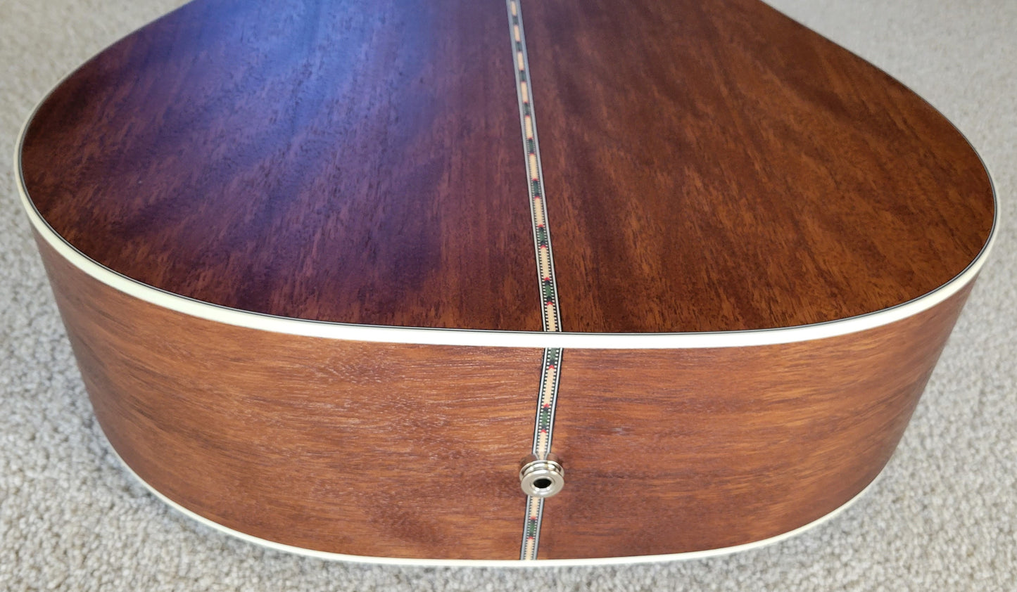 Fender PD-220E Dreadnought Acoustic Electric Guitar, Mahogany Aged Cognac Burst, New Hard Shell Case