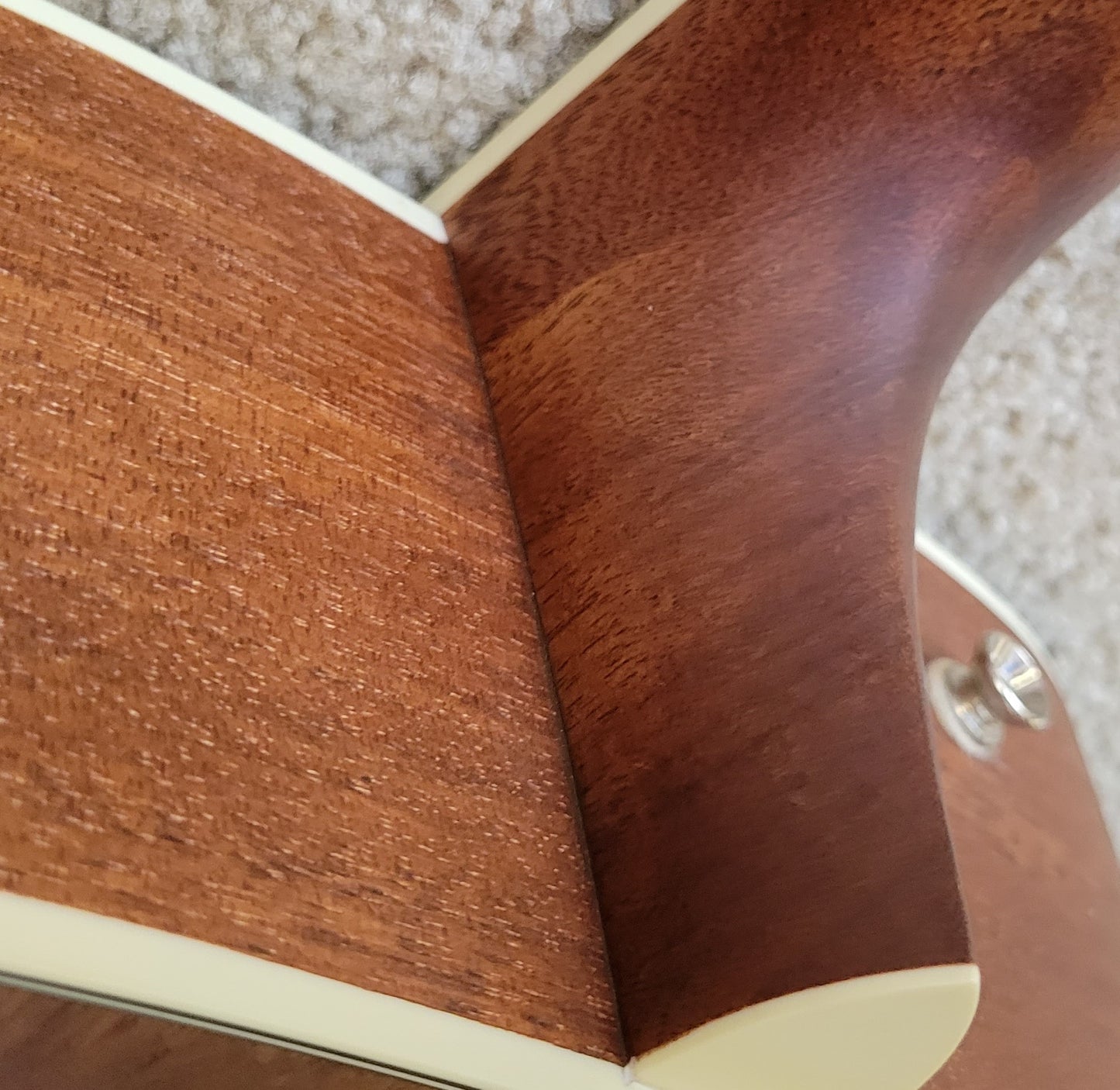 Fender PD-220E Dreadnought Acoustic Electric Guitar, Mahogany Aged Cognac Burst, New Hard Shell Case