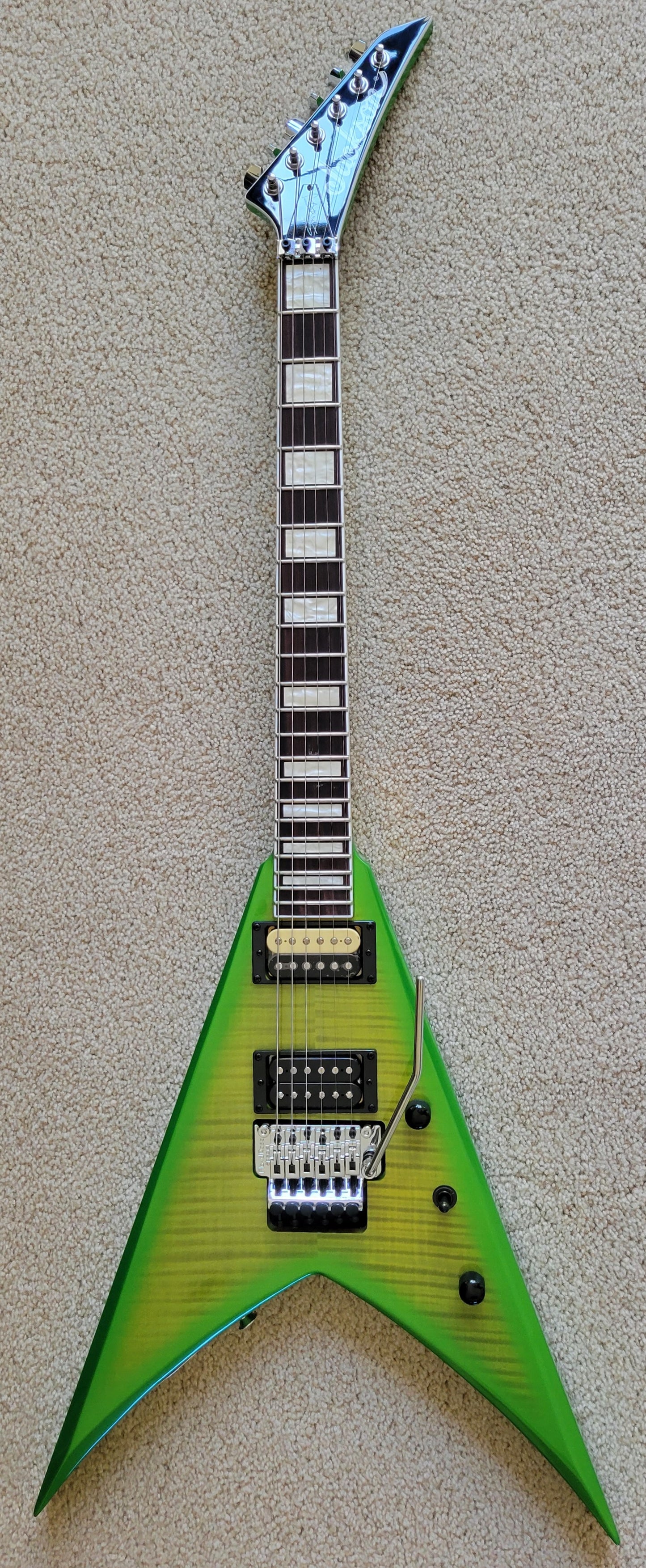 Jackson X Series Signature Scott Ian King V Baldini Electric Guitar, New Gig Bag
