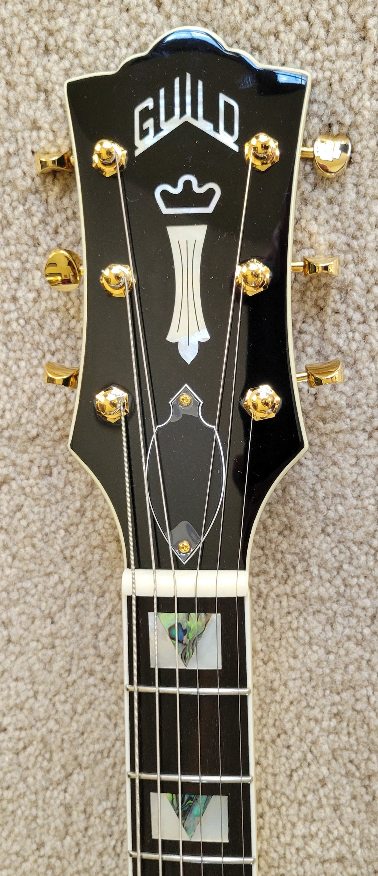 Guild Starfire VI Special Electric Guitar, Kingswood Green, New Hard Shell Case