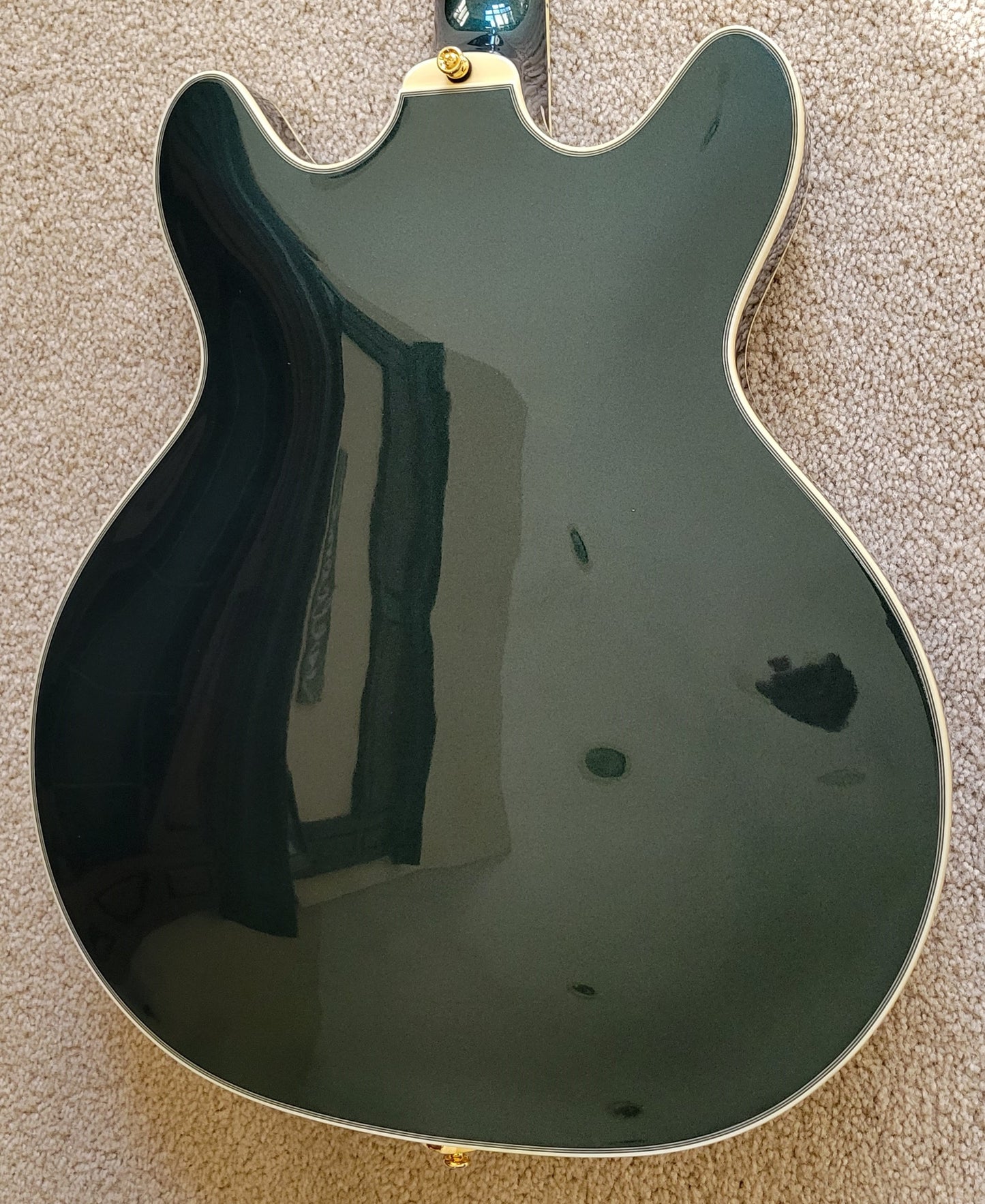 Guild Starfire VI Special Electric Guitar, Kingswood Green, New Hard Shell Case