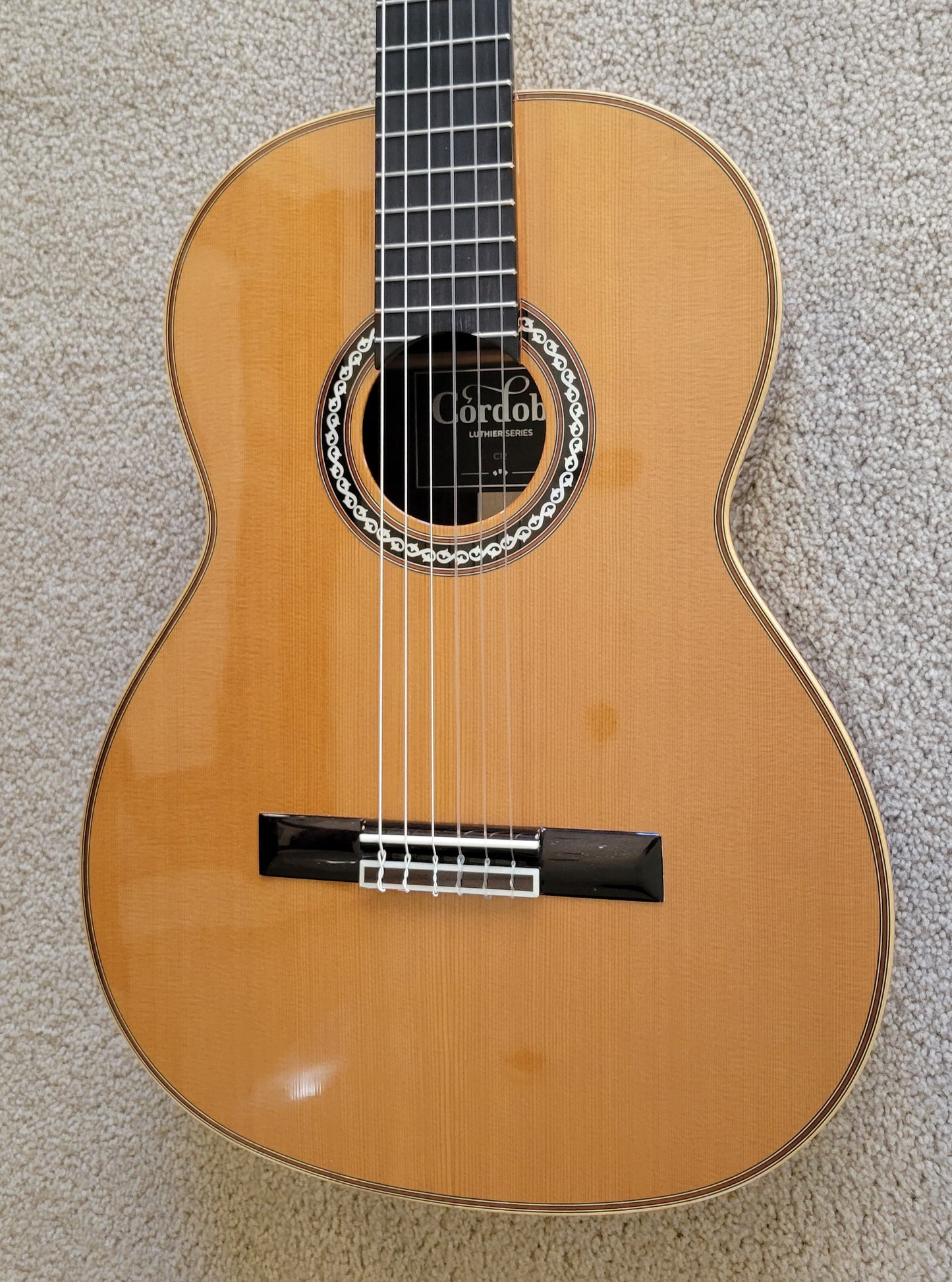 Cordoba C12 CD Traditional Classical Acoustic Guitar, HumiCase Hard Shell Case