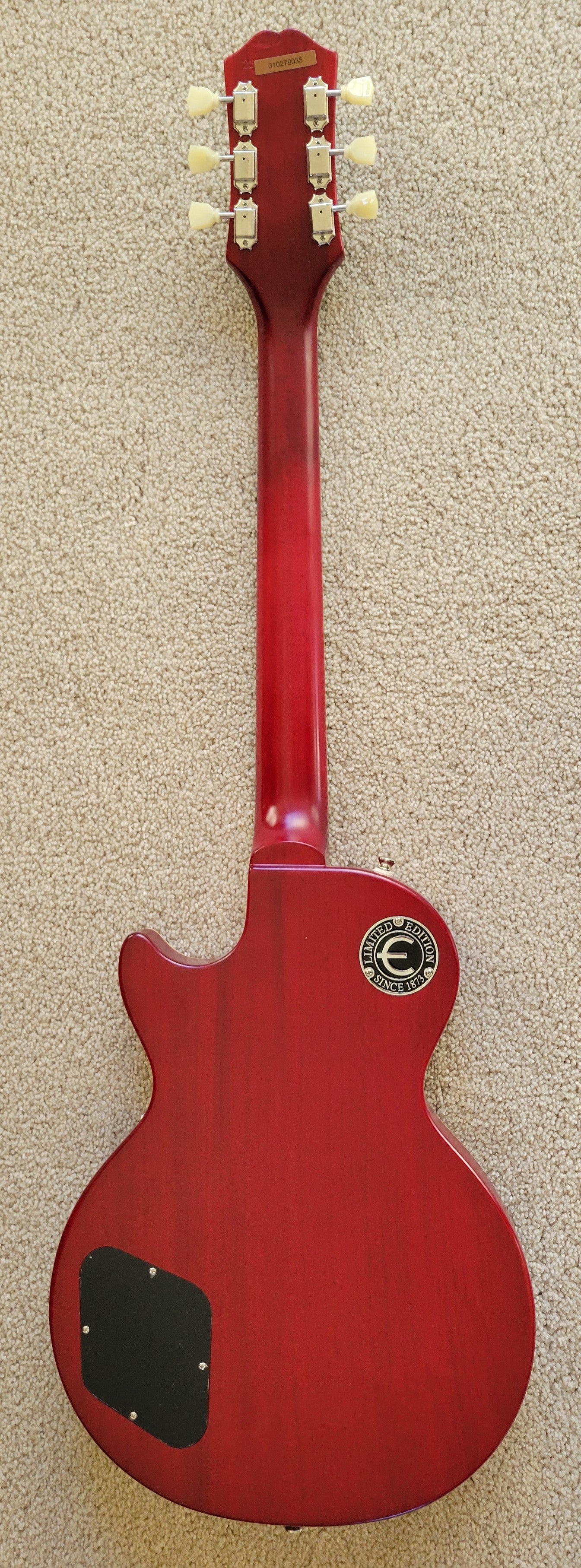 Epiphone 1959 Les Paul Standard Electric Guitar, Aged Dark Cherry Burst, Epiphone Hard Shell Case