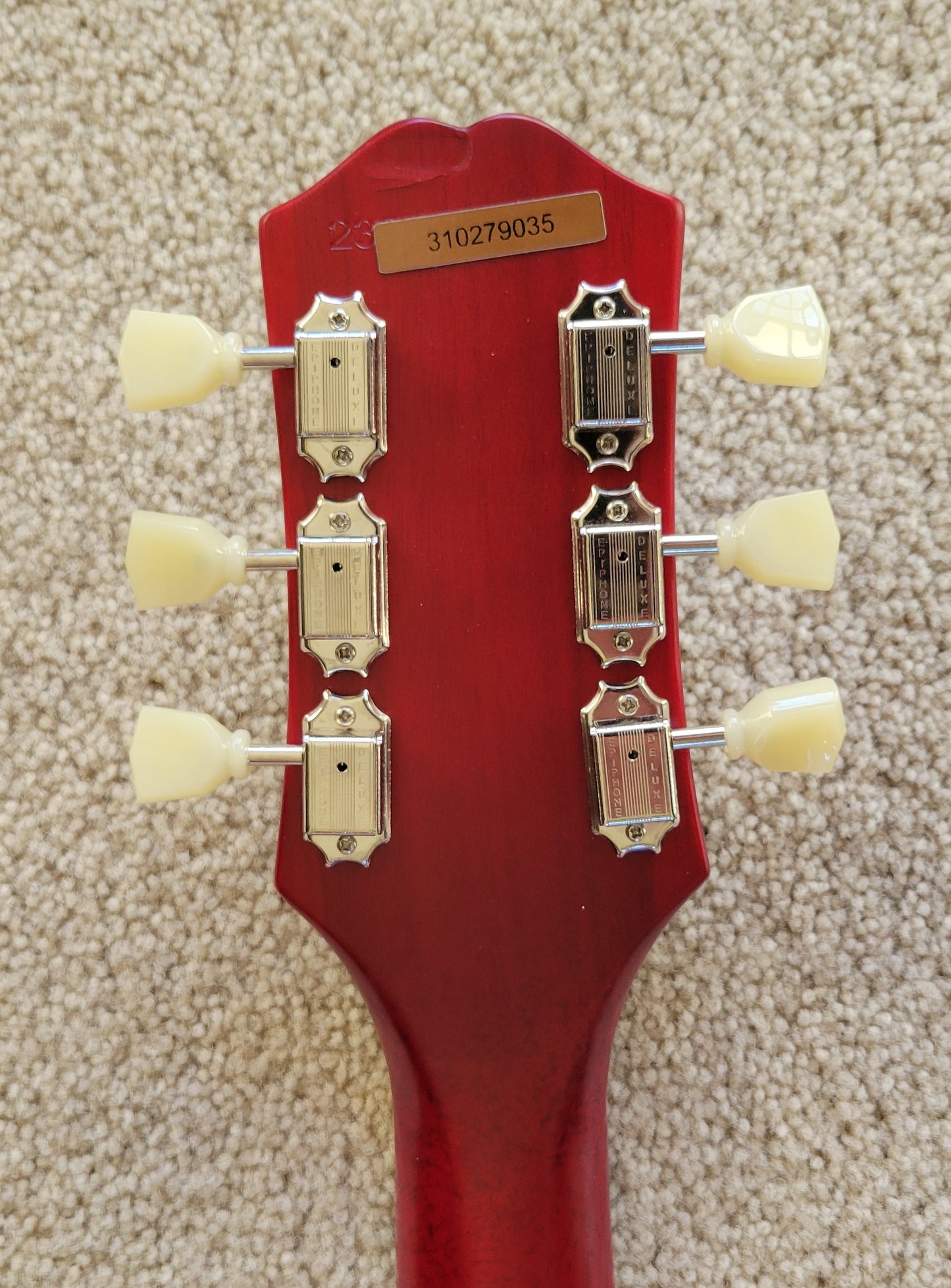 Epiphone 1959 Les Paul Standard Electric Guitar, Aged Dark Cherry Burst, Epiphone Hard Shell Case