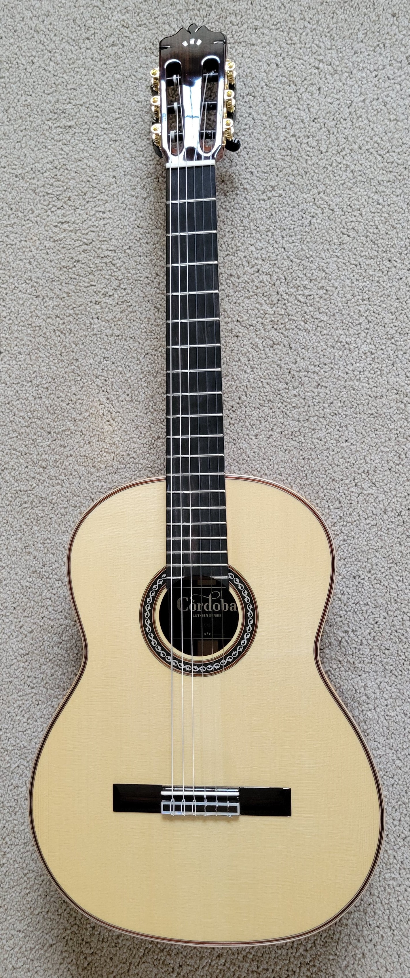 Cordoba C12 SP Traditional Classical Acoustic Guitar, New Humicase Hard Shell Case