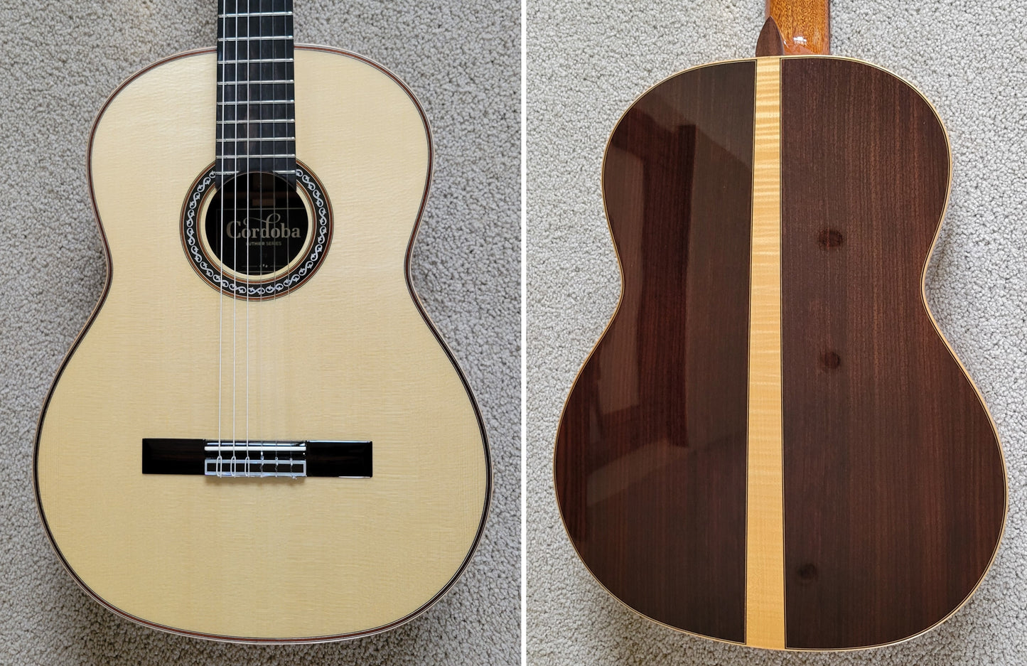 Cordoba C12 SP Traditional Classical Acoustic Guitar, New Humicase Hard Shell Case