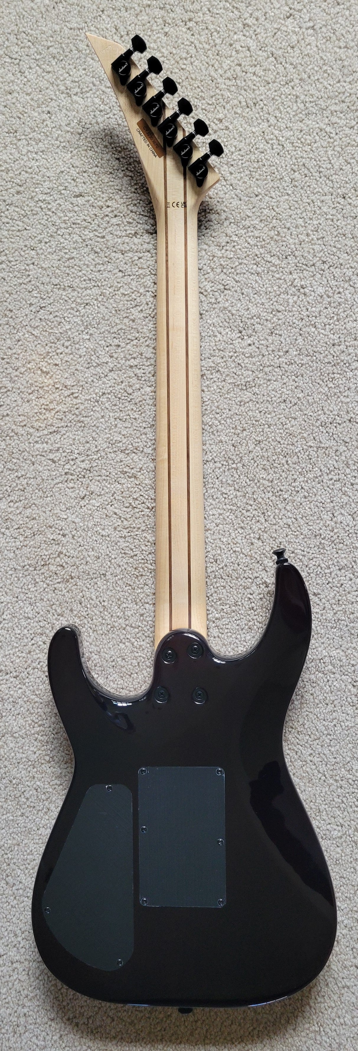 Jackson Pro Plus Series Dinky DKAQ Electric Guitar, Firestorm, New Gig Bag