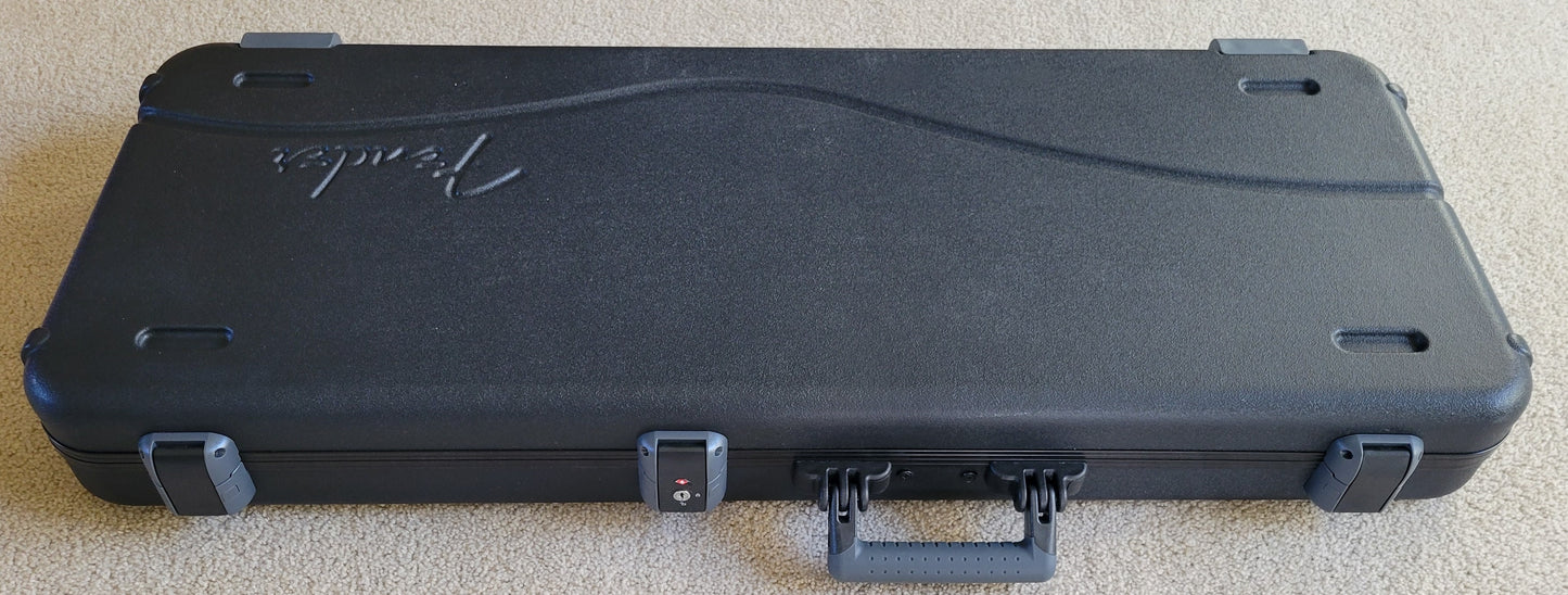 Fender American Ultra Stratocaster Left Handed Electric Guitar, Ultraburst, Premium Hard Shell Case