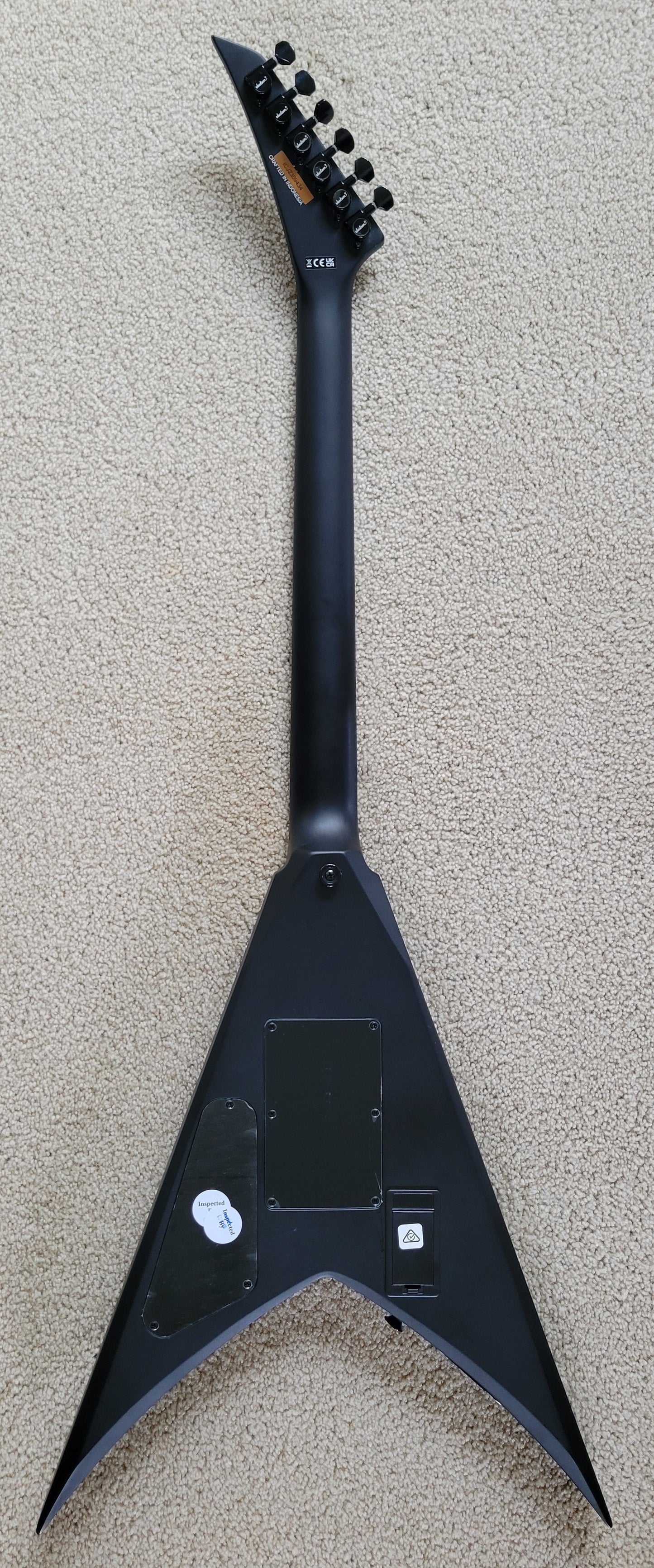 Jackson X Series King V KVXMG Electric Guitar, Satin Black, New Gig Bag