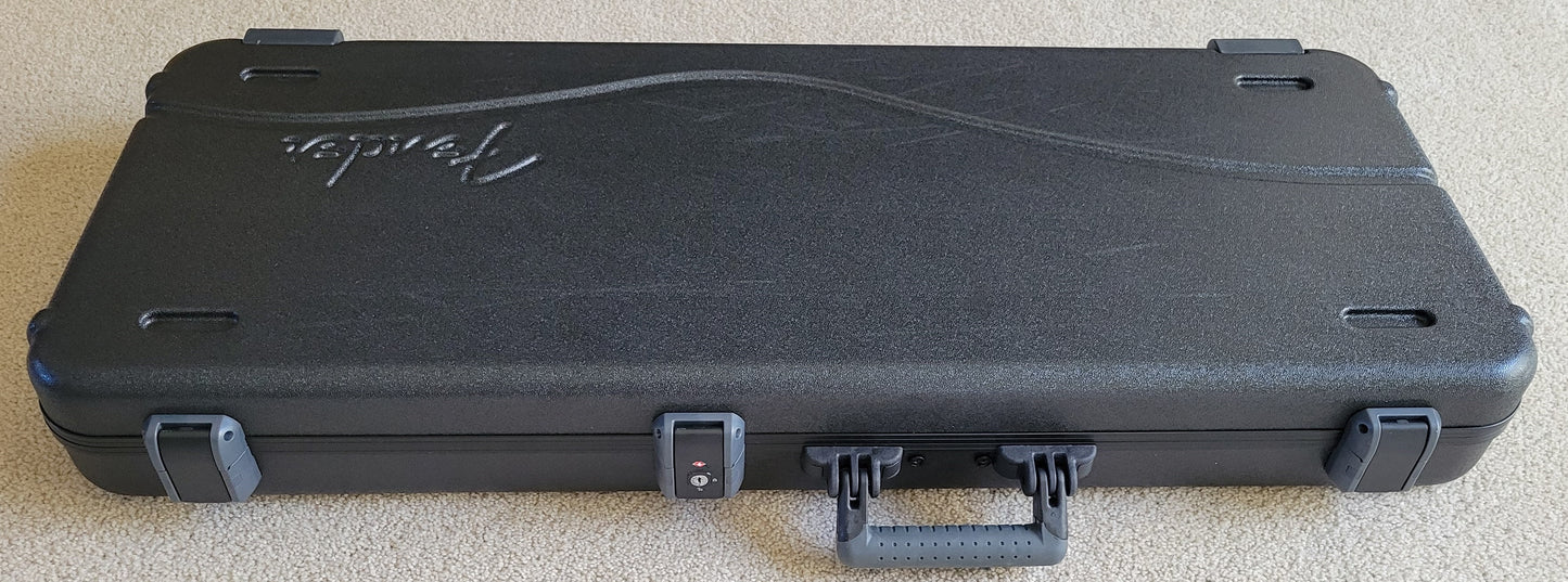 Fender American Professional II Stratocaster Electric Guitar, Dark Night, Deluxe Molded Hardshell Case