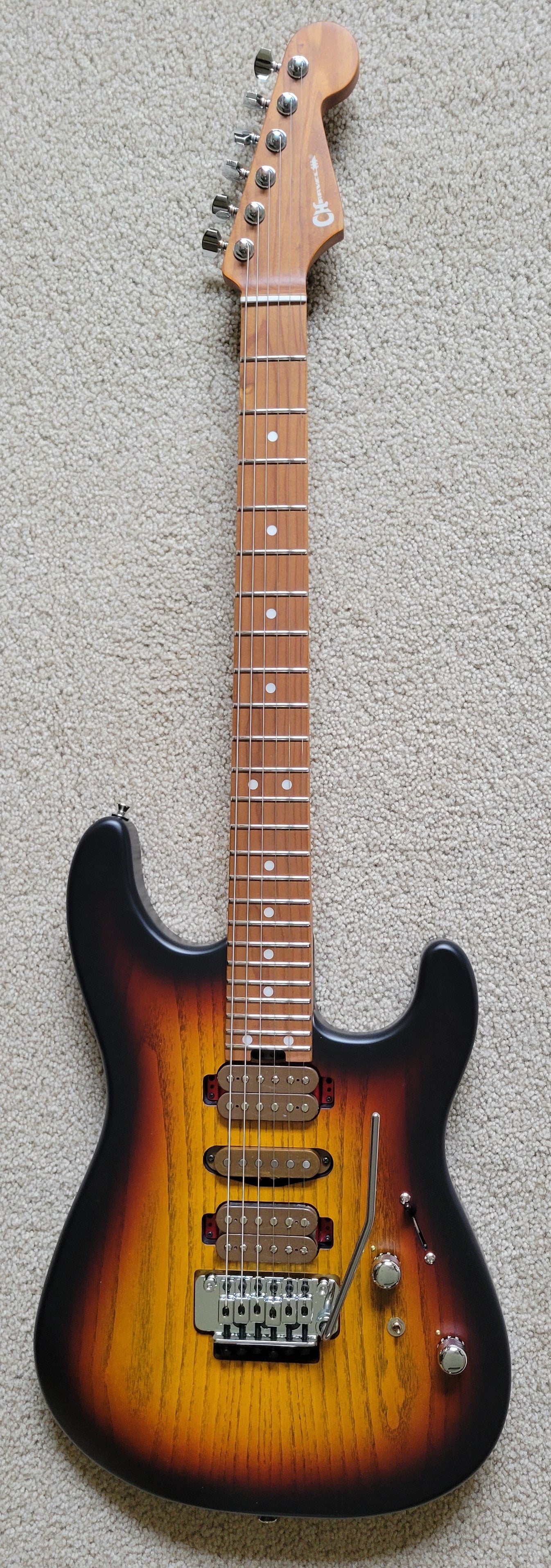 Charvel GUTHRIE GOVAN SIGNATURE MJ SAN DIMAS SD24 CM Electric Guitar, New Hard Shell Case