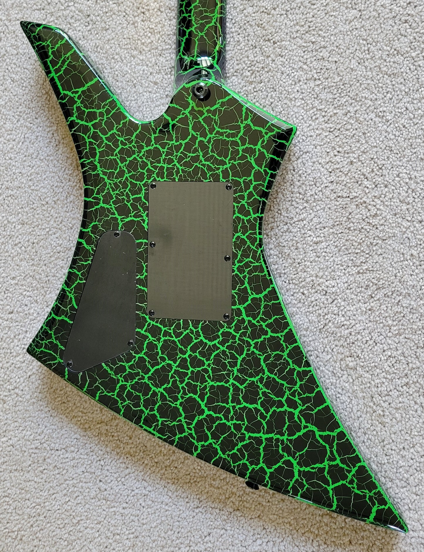 Jackson PRO SERIES SIGNATURE BRANDON ELLIS KELLY Electric Guitar, Green Crackle, New Gig Bag