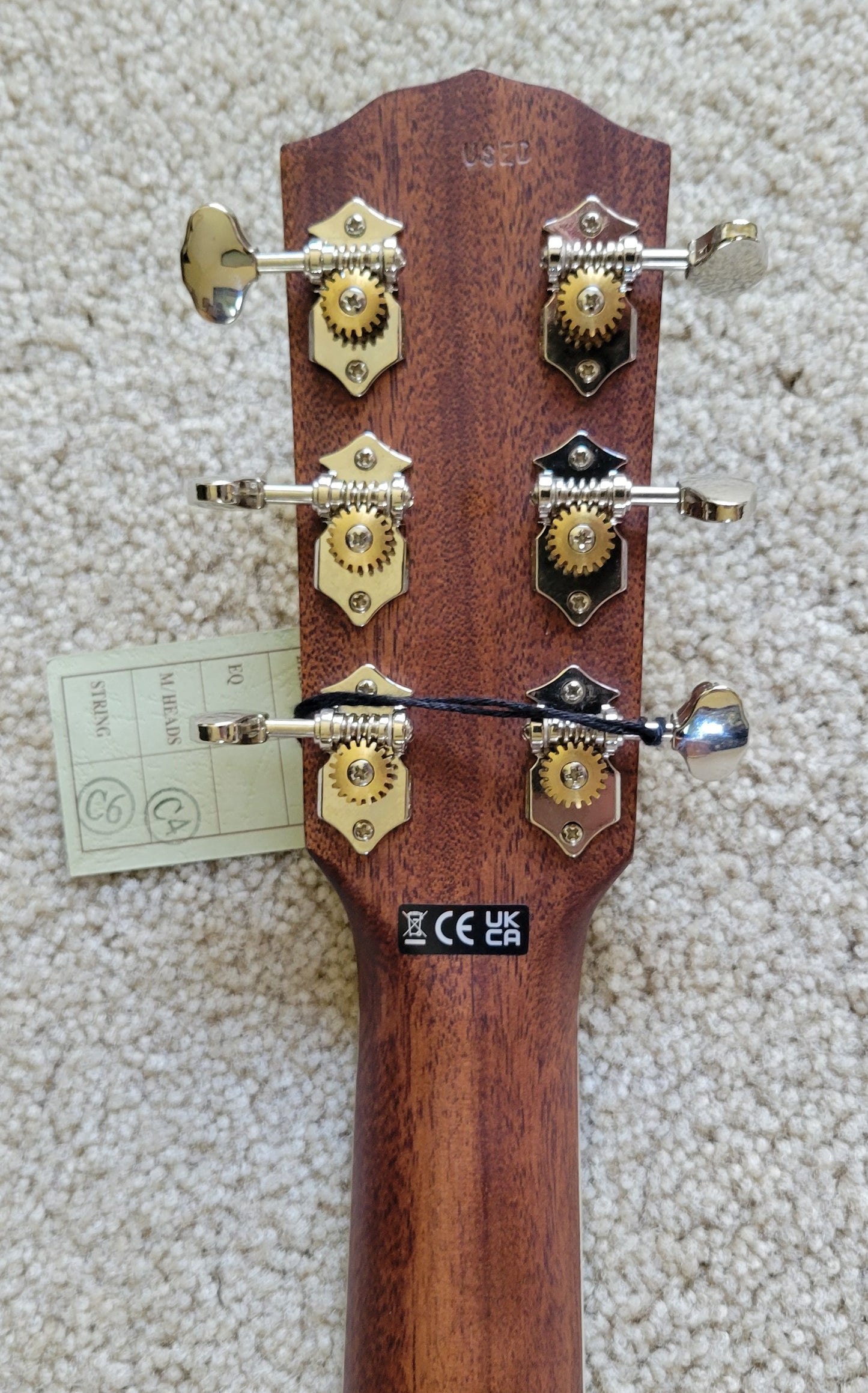 Fender PS-220E Parlor Acoustic Electric Guitar, 3 Color Vintage Sunburst, Hard Shell Case