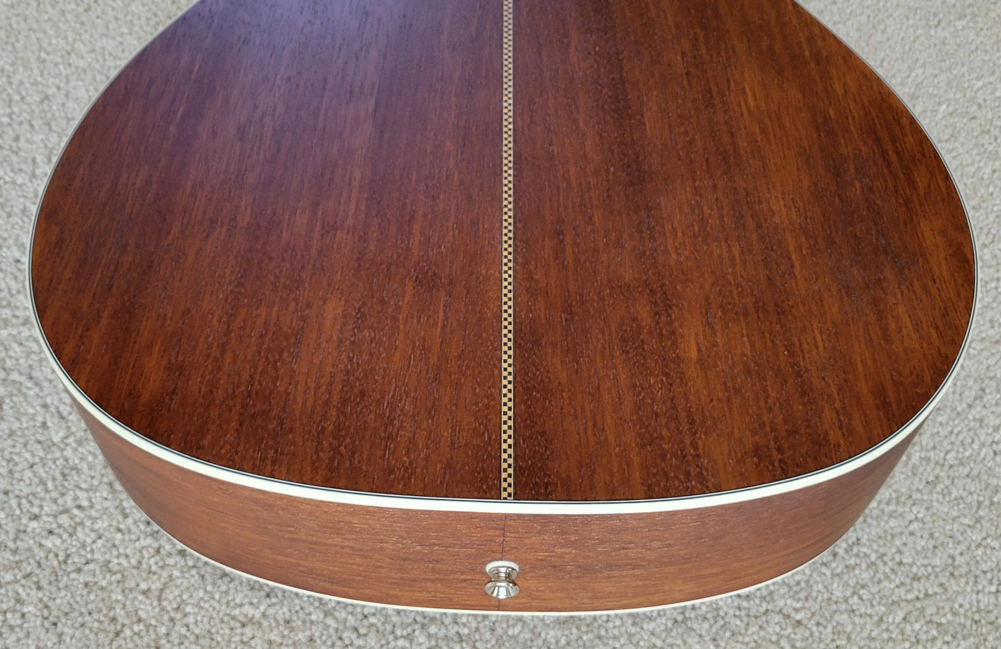 Fender Paramount PM-3C Triple-0 All-Mahogany Acoustic Guitar, Hardshell Case
