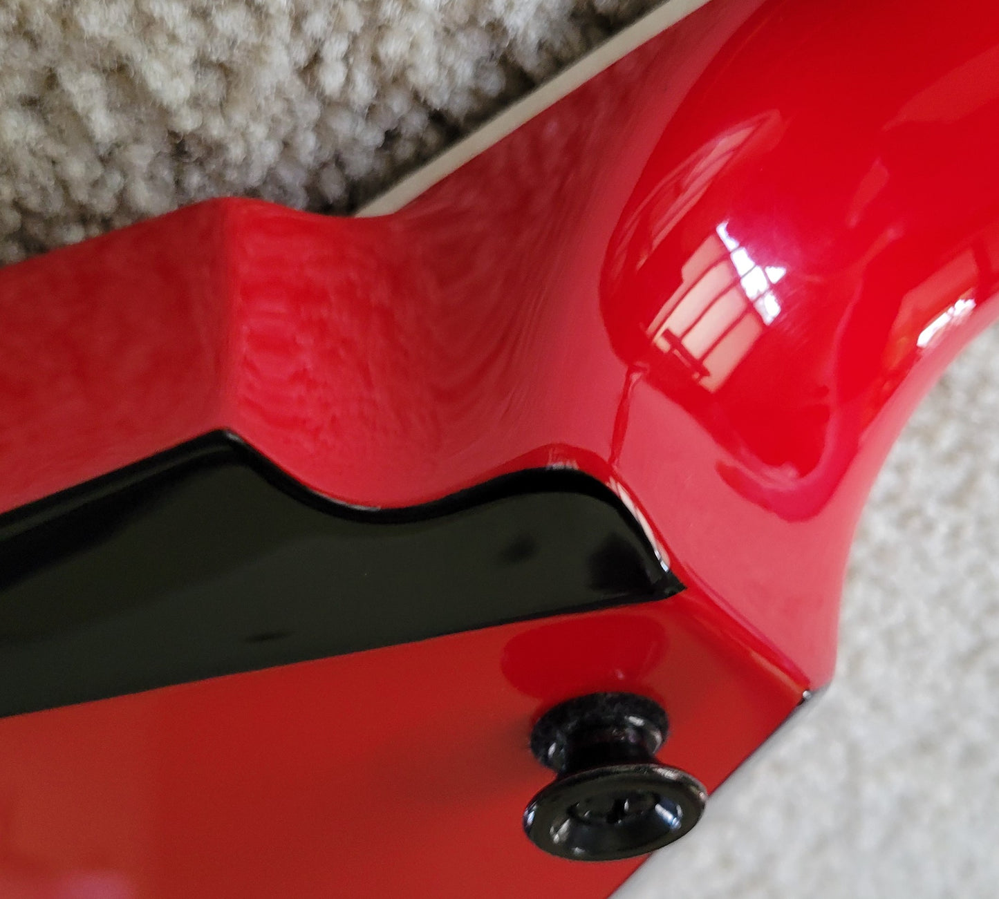Jackson X Series Rhoads RRX24 Electric Guitar, Red with Black Bevels, New Gig Bag
