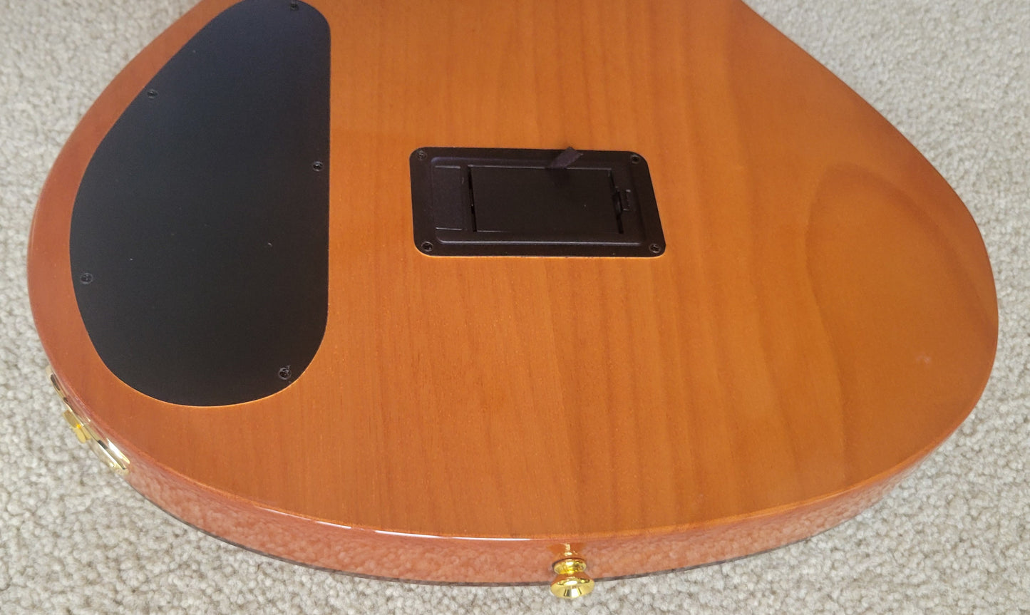 Cordoba Stage Nylon String Electric Guitar, Natural Amber, New Gig Bag