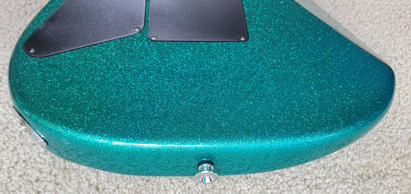 Charvel Pro-Mod San Dimas Style 1 HSS FR M Electric Guitar, Aqua Flake, New Gig Bag