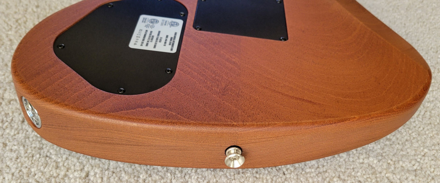 Fender American Acoustasonic Jazzmaster Electric Guitar, Tungsten, Gig Bag