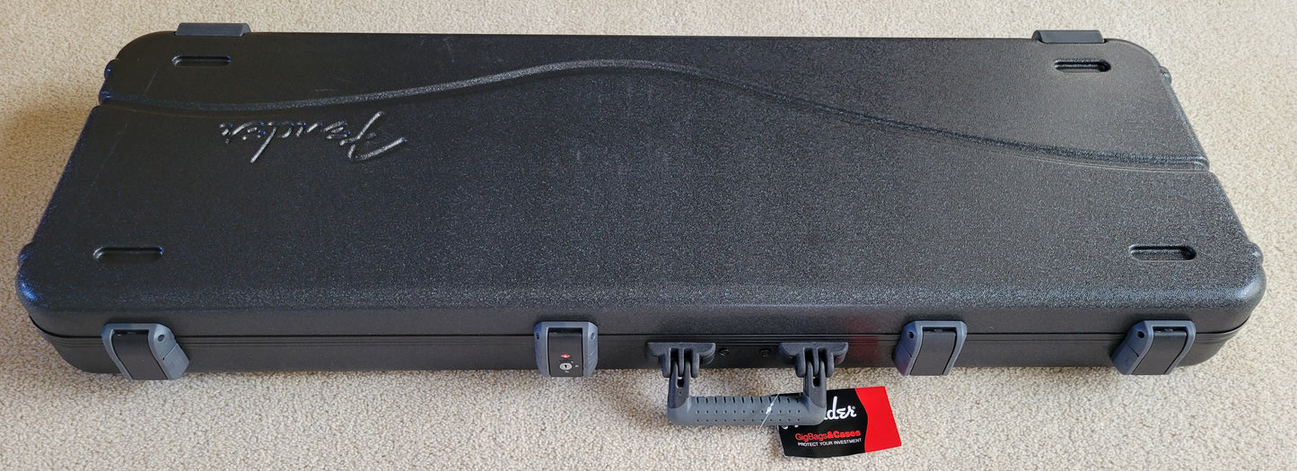 Fender American Professional II Precision Bass Guitar, Dark Night, Deluxe Molded Hardshell Case