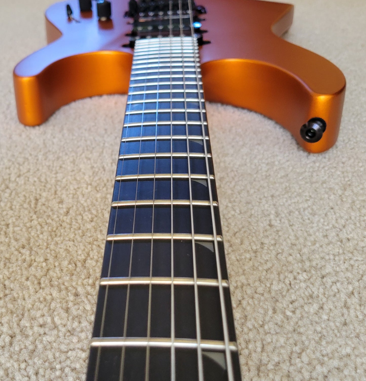 Jackson Pro Series Soloist SL3 Electric Guitar, Satin Orange Blaze